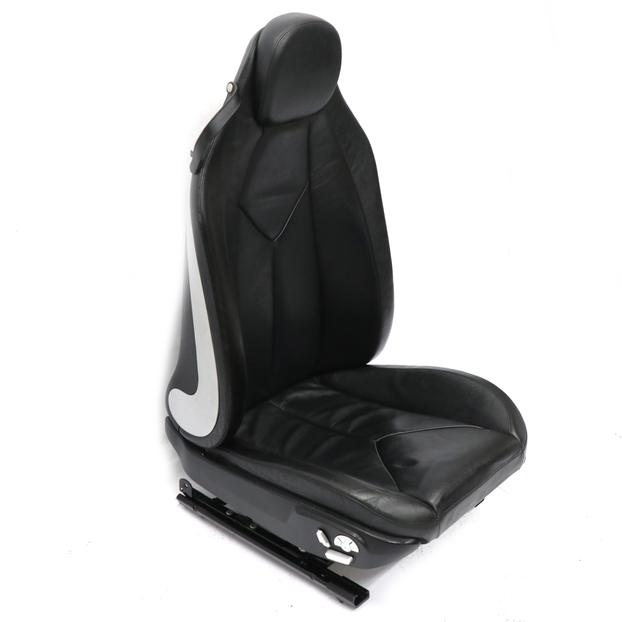 Front Seat Mercedes R171 Right O/S Heated Leather Semi-Aniline Black Memory