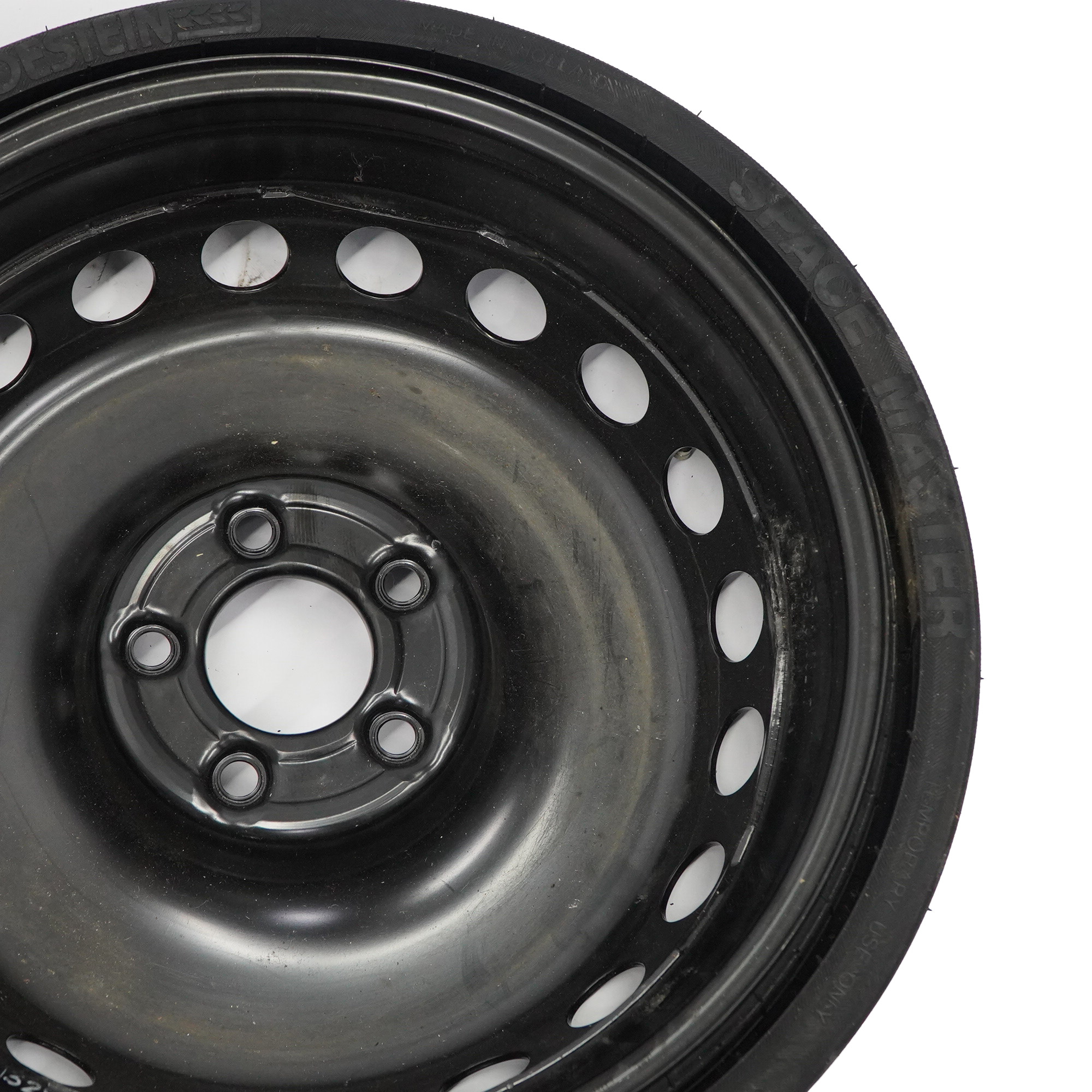 Mercedes R172 Steel Compact Spare Wheel Steel R17 4,5J Tyre 145/70 A1724000002