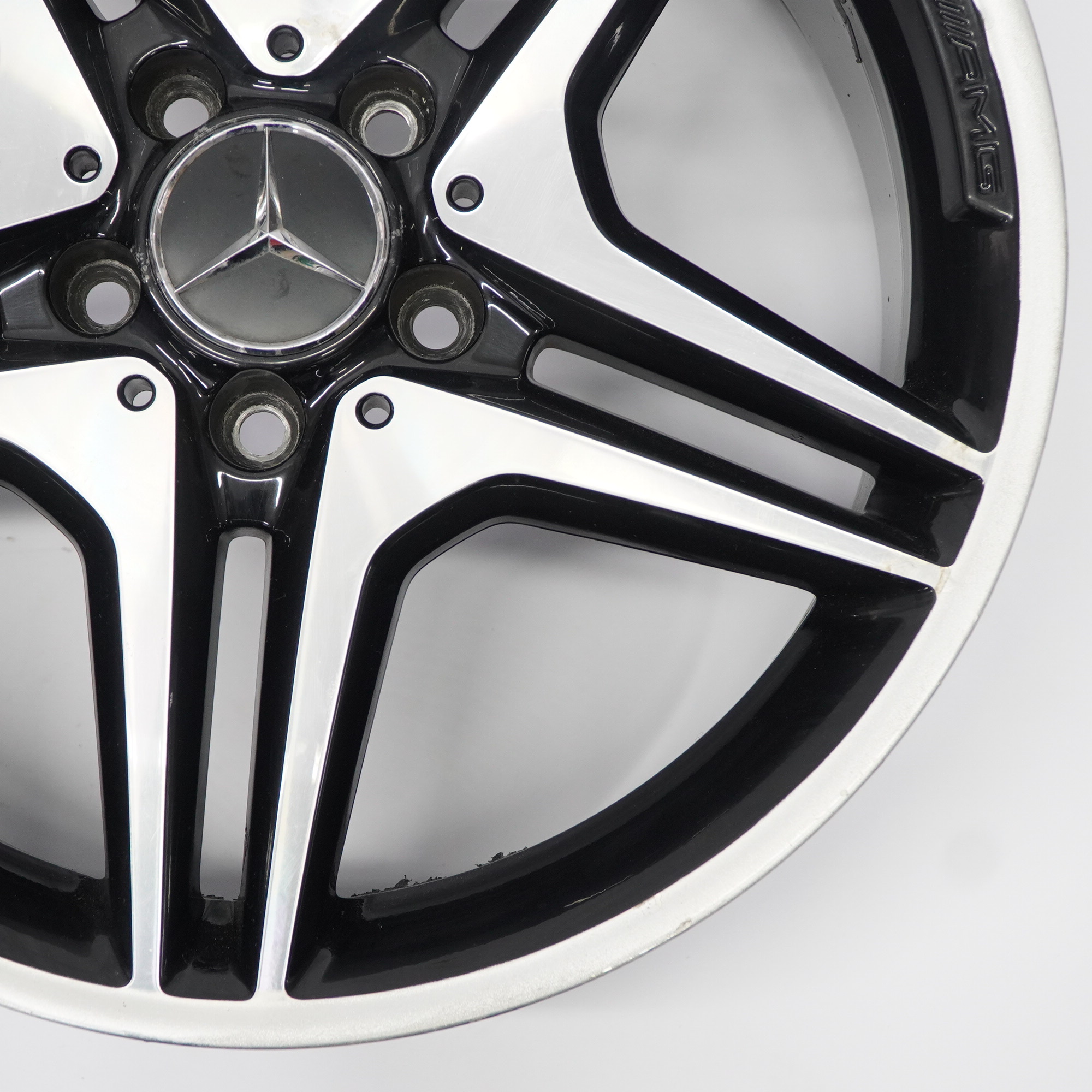 Mercedes W176 W246 AMG Wheel Alloy Rim 18" 5 Double Spoke ET:52 7.5J A1764010302