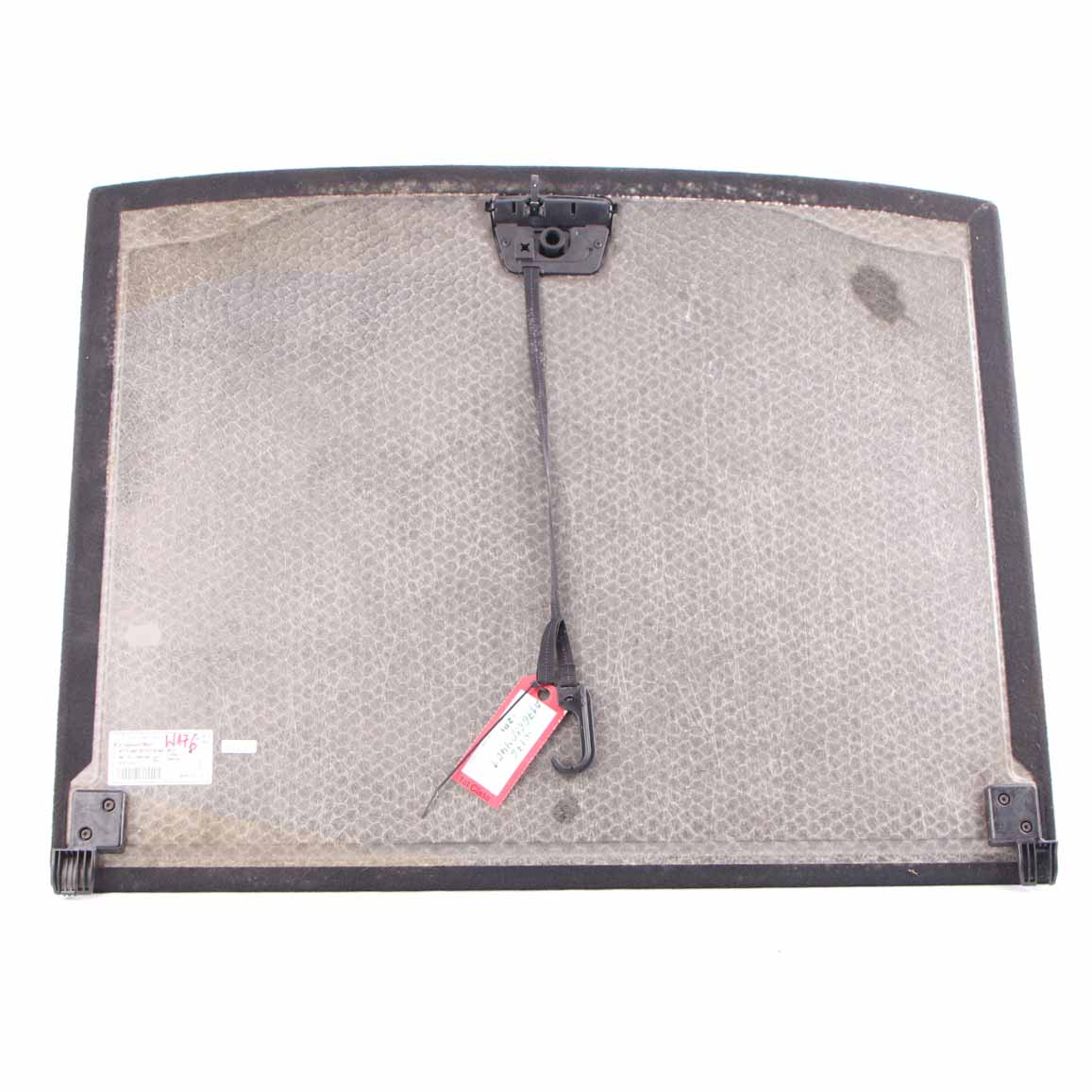 Mercedes W176 Boot Trunk Floor Rear Loading Trim Panel Carpet Black