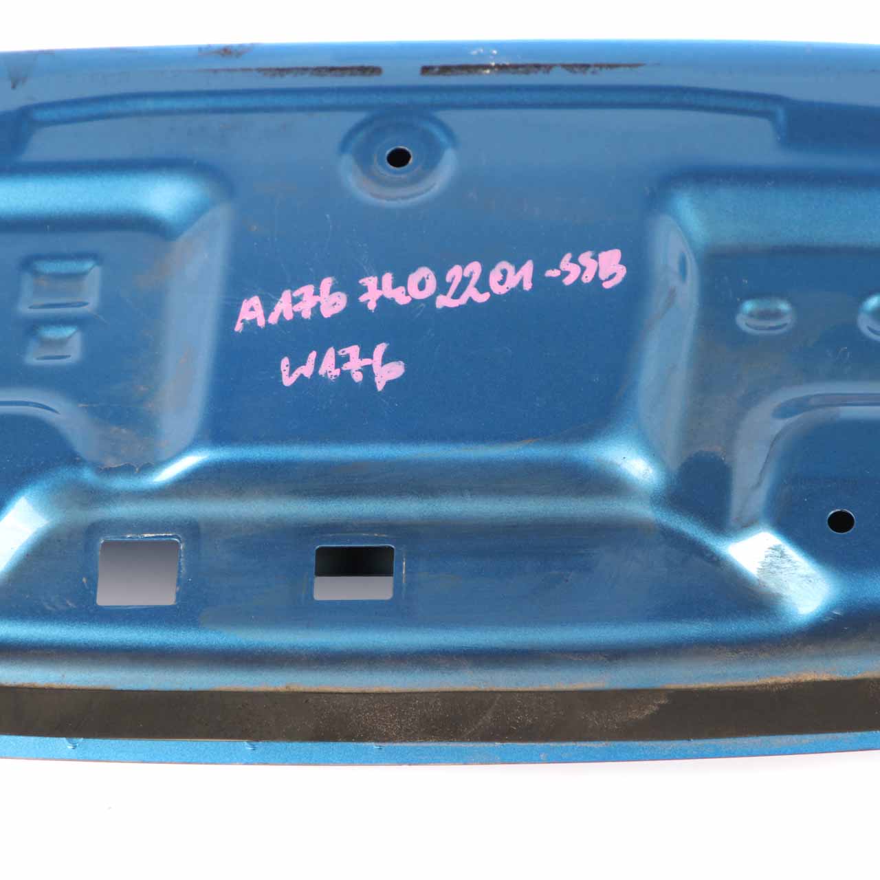 Trunk Lid Mercedes W176 Boot Tailgate Panel South Seas Blue - 162