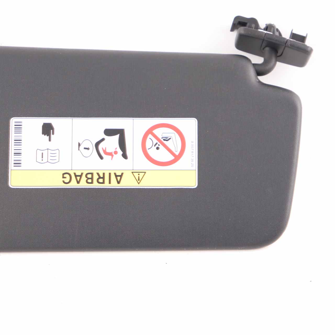 Sun Visor Mercedes W176 C117 Mirror Panel Sunvisor Left N/S Black A1768101300