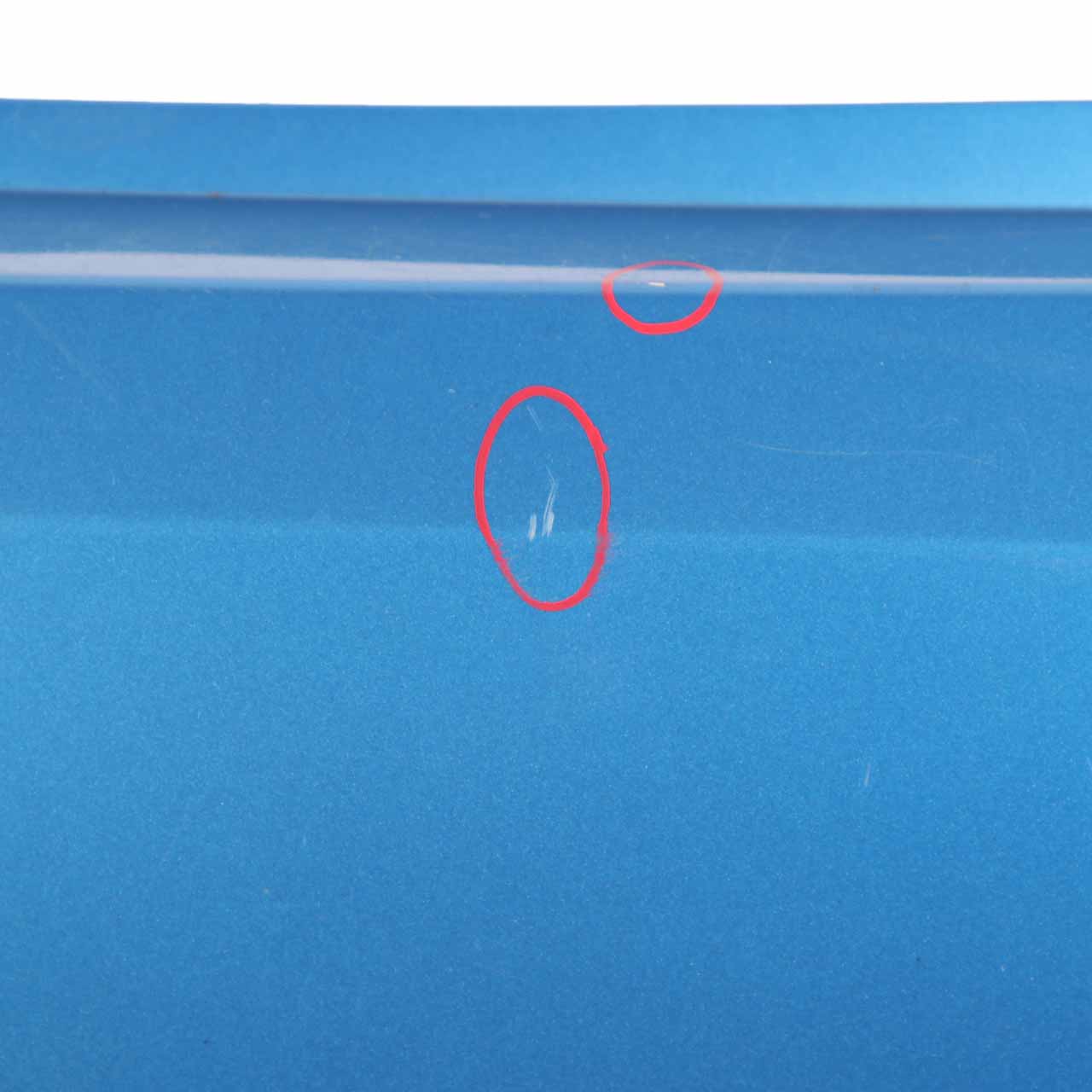 Mercedes W176 Bumper Rear Trim Panel Covering South Seas Blue - 162