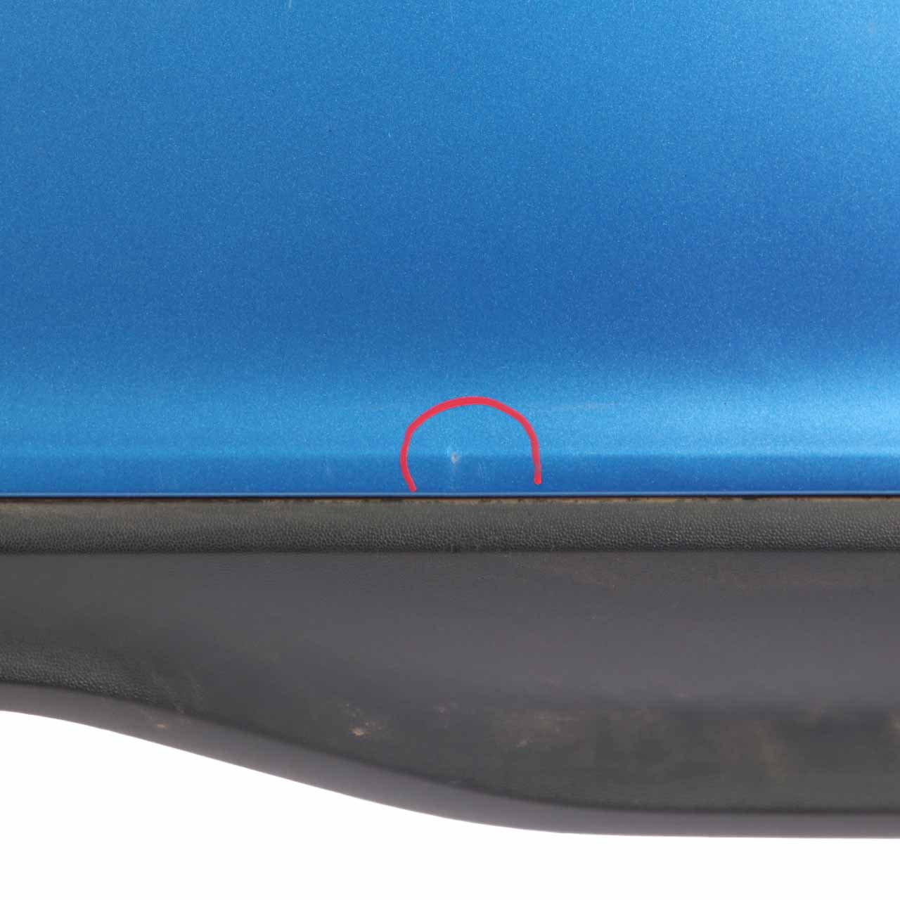 Mercedes W176 Bumper Rear Trim Panel Covering South Seas Blue - 162