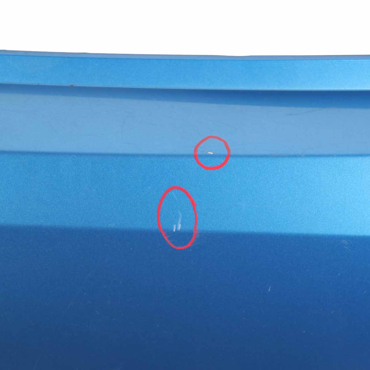 Mercedes W176 Bumper Rear Trim Panel Covering South Seas Blue - 162