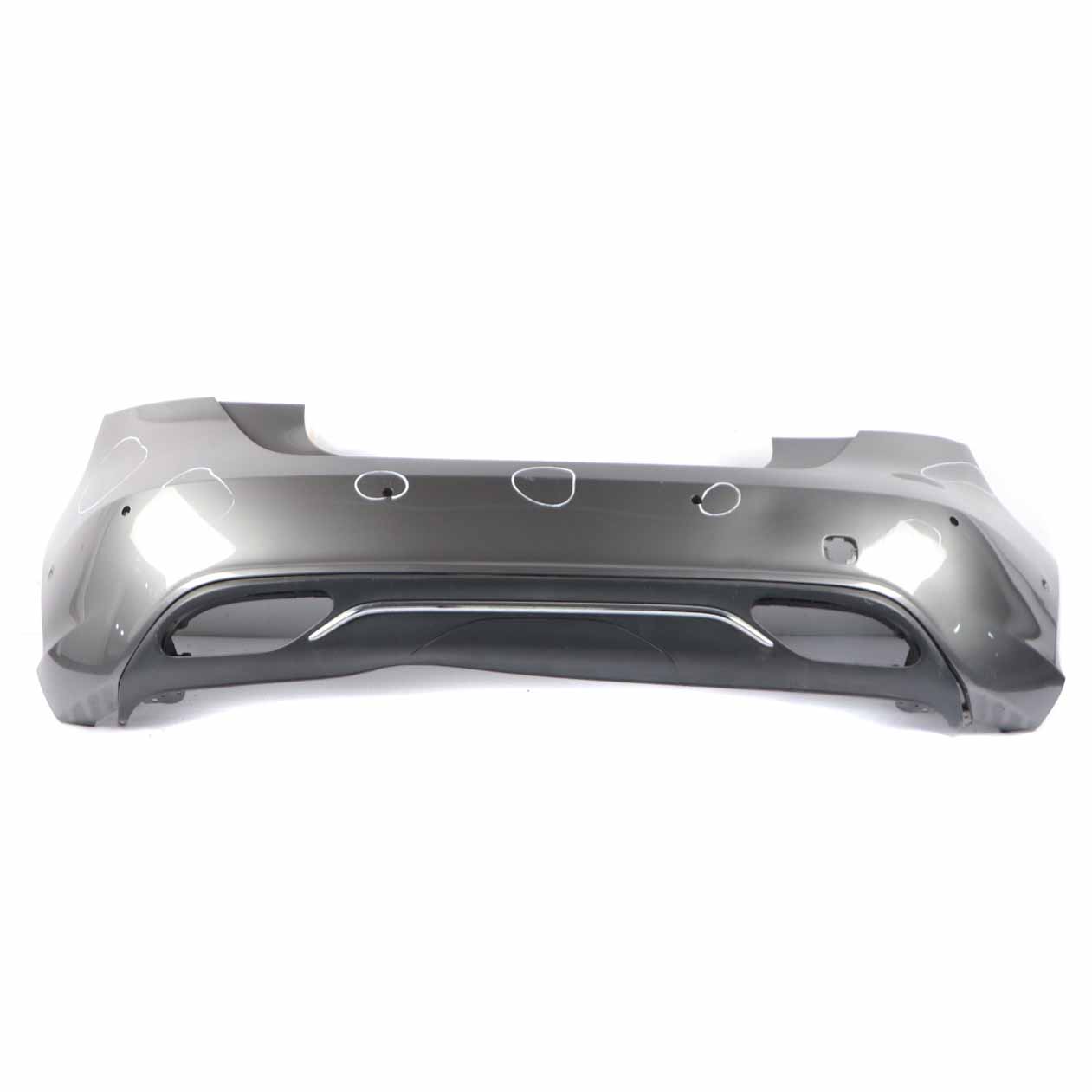 Mercedes W176 Bumper Rear Trim Panel Cover Mountain Grey Metallic - 787