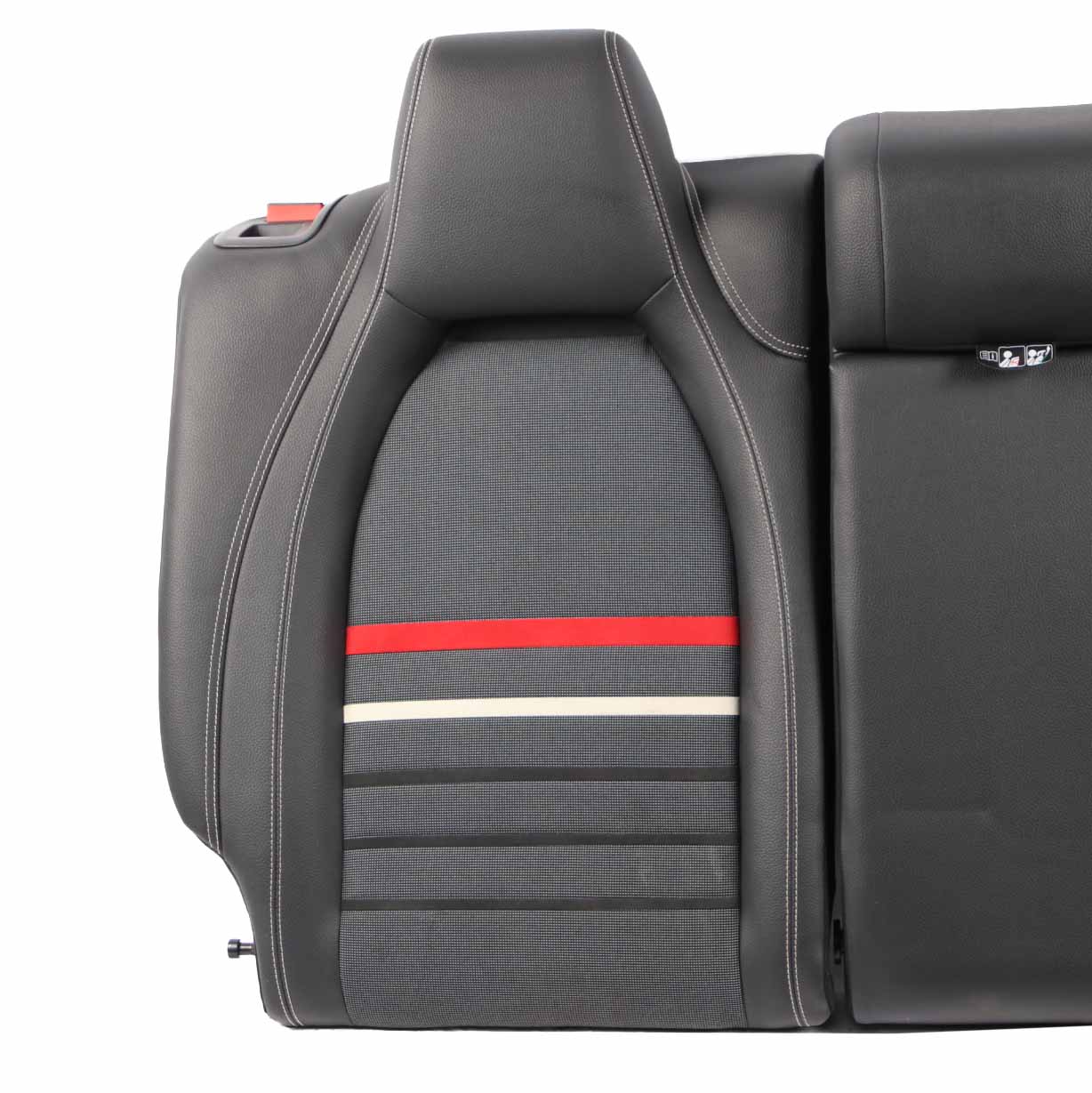 Seats Mercedes W176 Half-Leather Black Front Rear Seat Set 