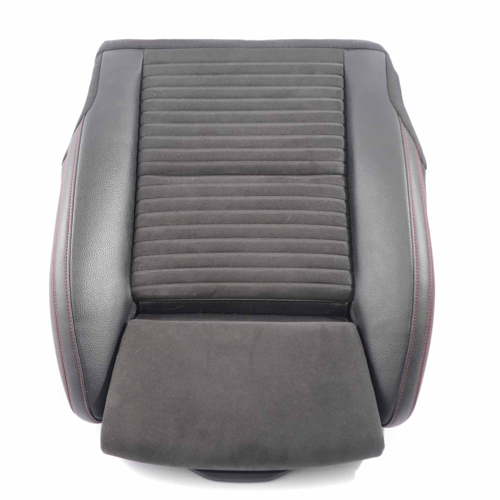 Mercedes W176 Front Seat Cover Heated Fabric Imitation Leather Microfibre Black