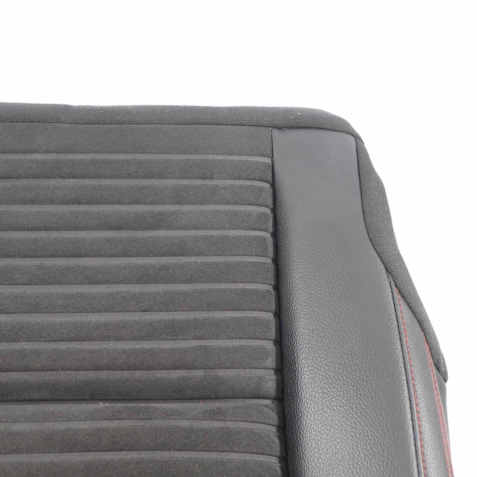 Mercedes W176 Front Seat Cover Heated Fabric Imitation Leather Microfibre Black