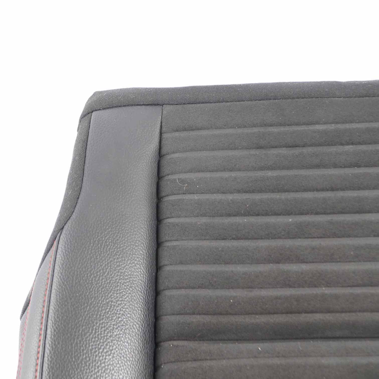 Mercedes W176 Front Seat Cover Heated Fabric Imitation Leather Microfibre Black