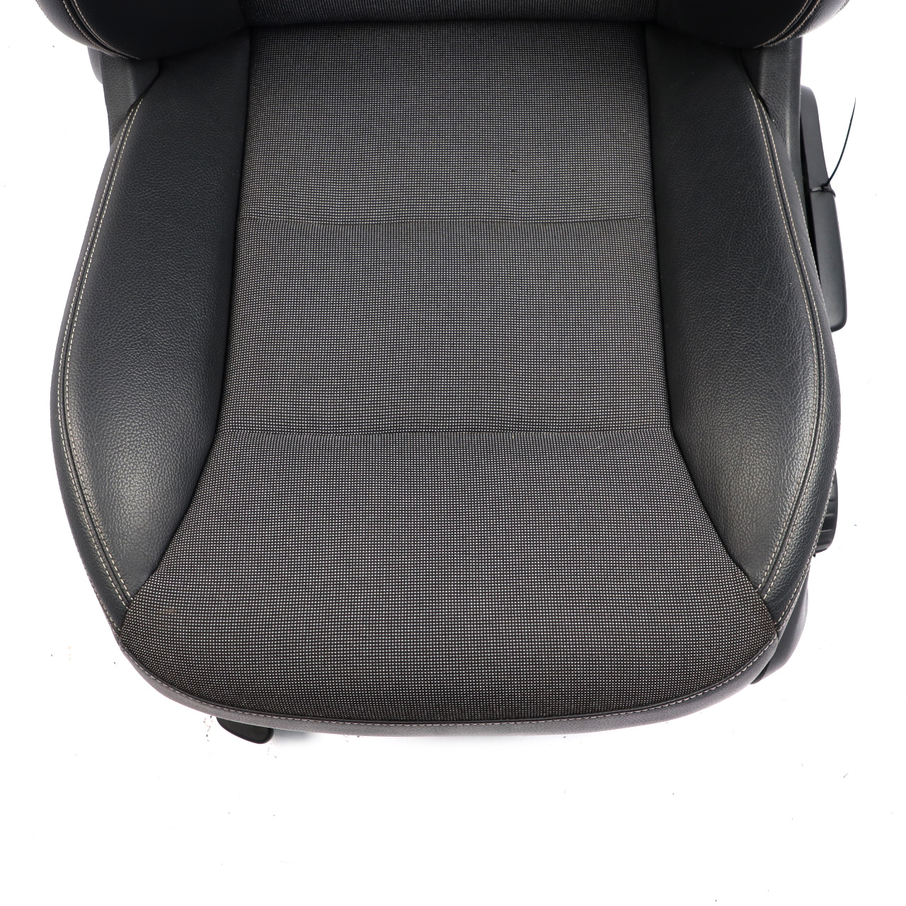 Mercedes W176 Front Seat Sport Left N/S Leather / Cloth Fabric Black 