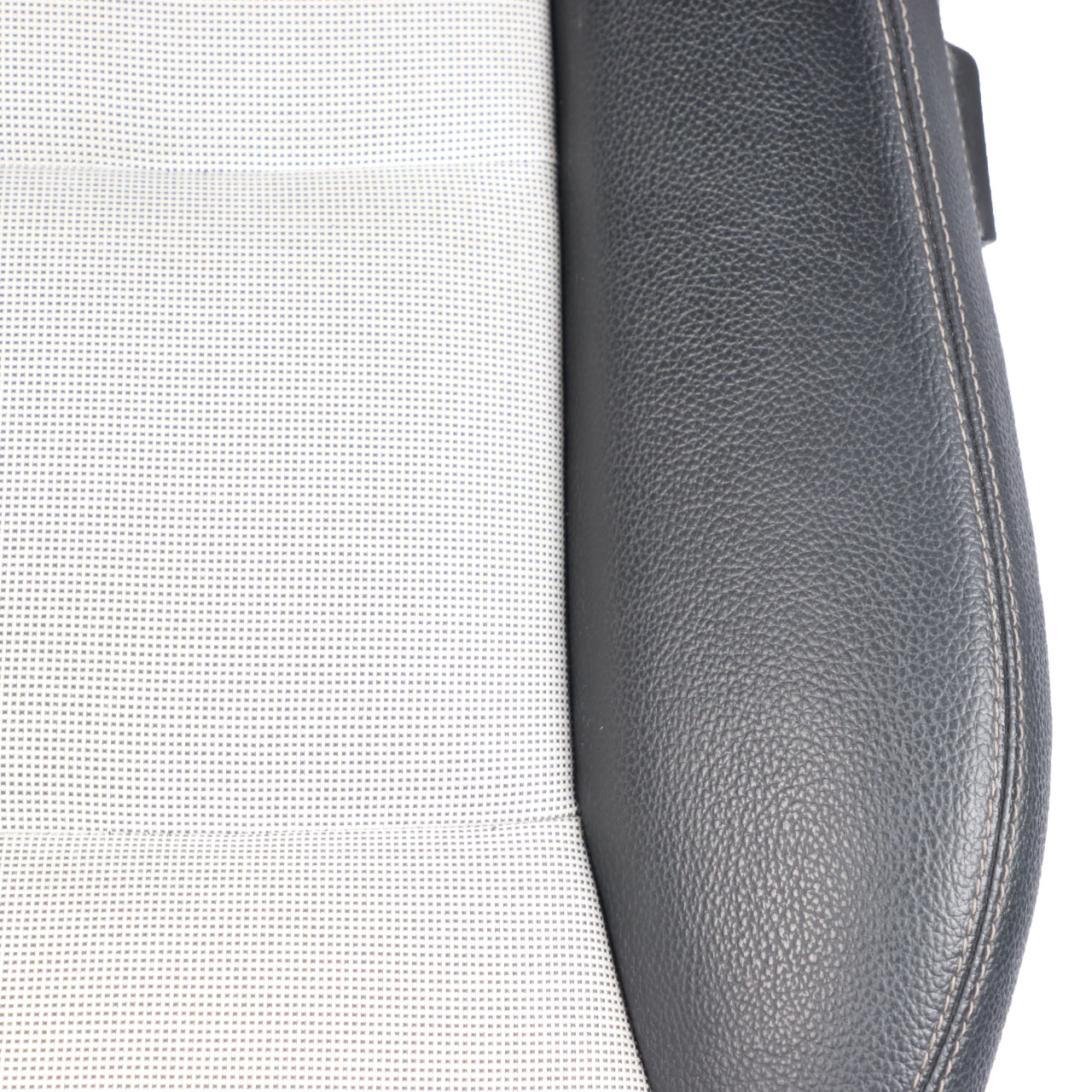 Front Seat Mercedes W176 Right O/S Fabric Cloth White Imitation Leather