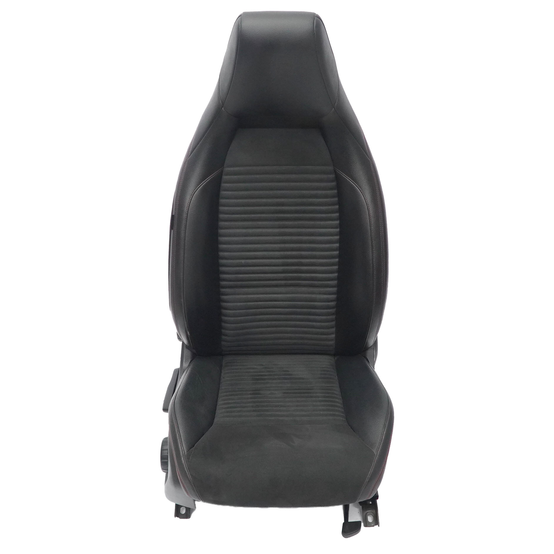 Mercedes W176 Front Right O/S Seat Fabric Imitation Leather Microfibre Black