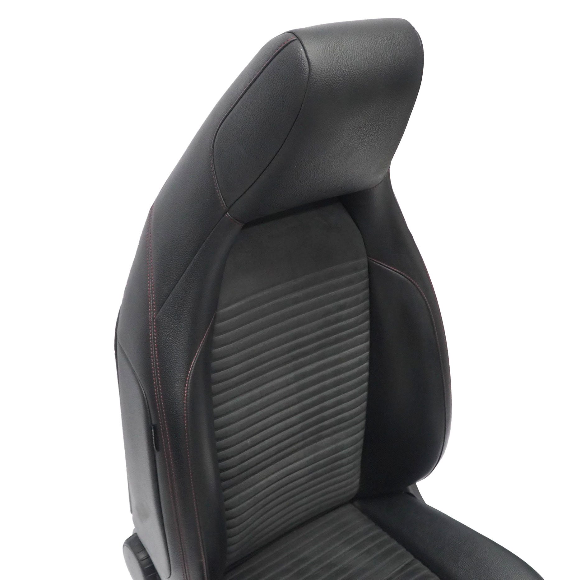 Mercedes W176 Front Right O/S Seat Fabric Imitation Leather Microfibre Black