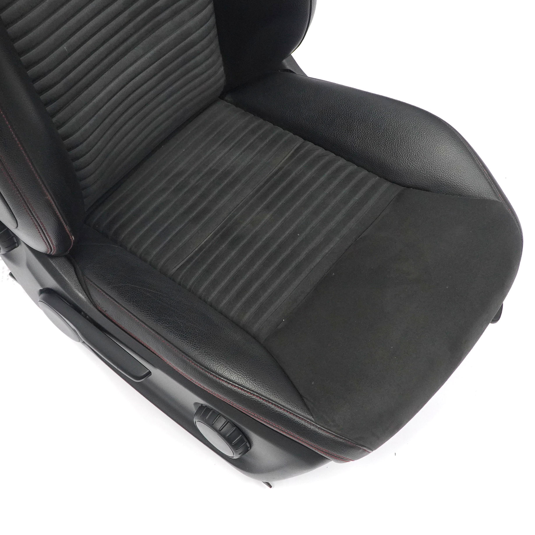 Mercedes W176 Front Right O/S Seat Fabric Imitation Leather Microfibre Black