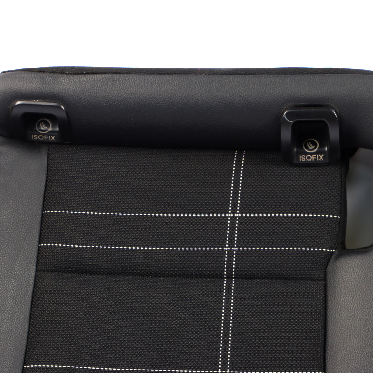 Mercedes W176 Rear Seat Bench Couch Covering Fabric Leather Artico Black