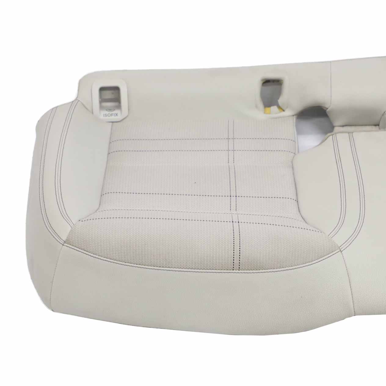 Mercedes W176 Rear Seat Bench Couch Covering Fabric Leather Artico Greige