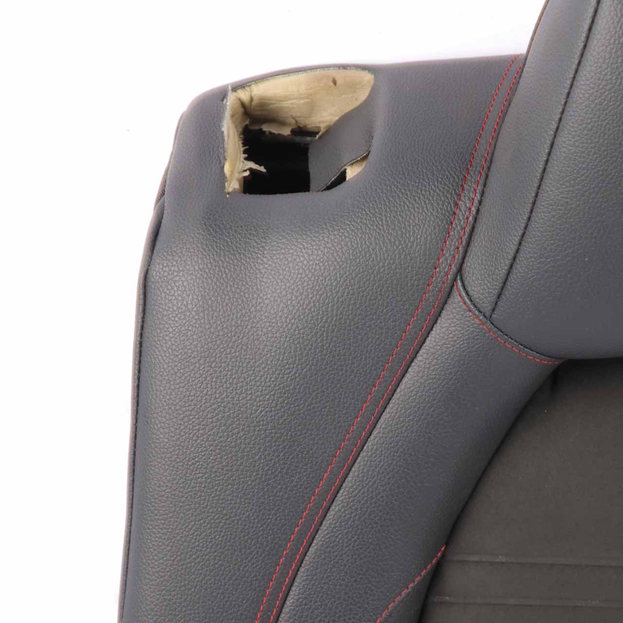 Seat Backrest Mercedes W117 W176 Rear Right O/S Covering Imitation Leather