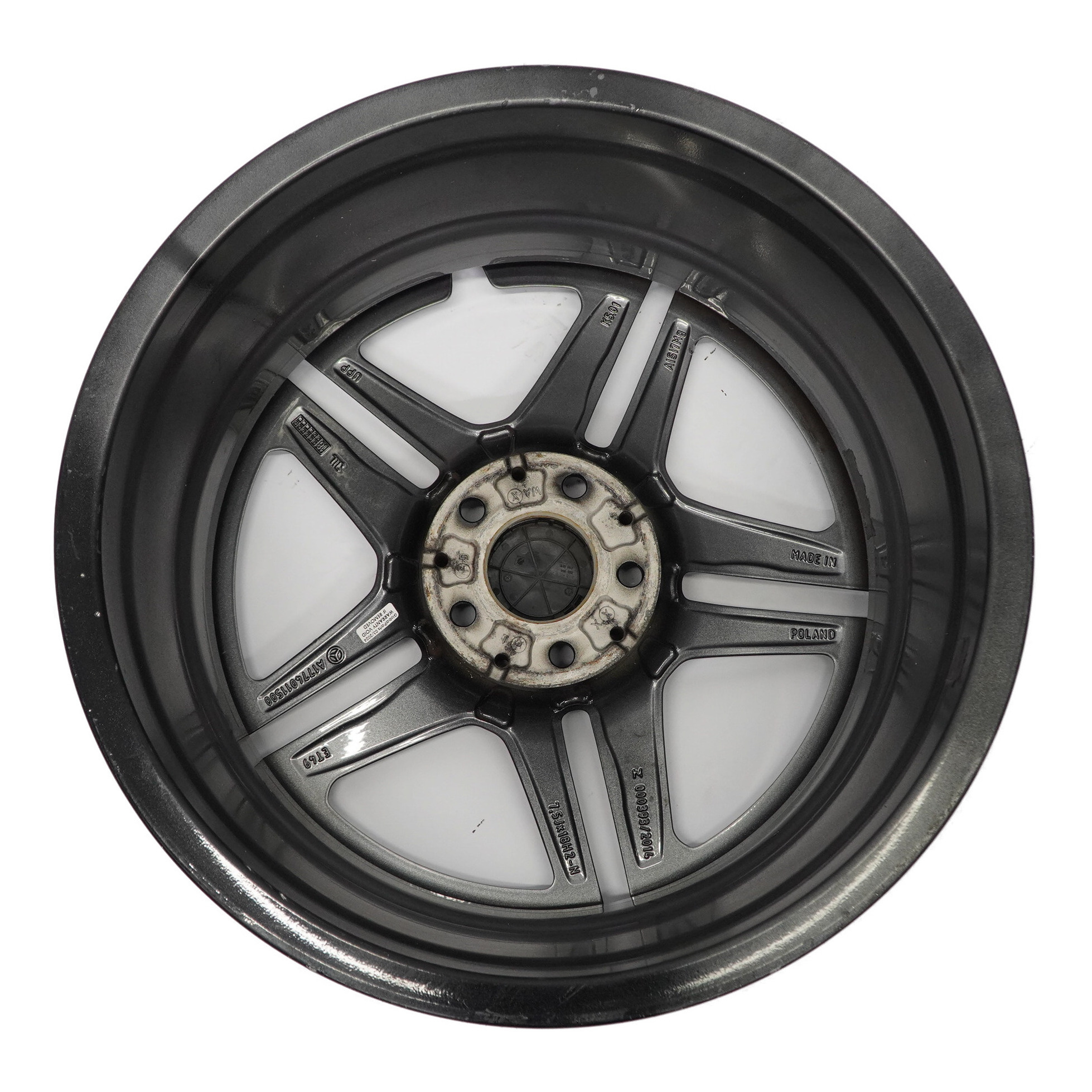 Mercedes W177 V177 AMG Alloy Wheel Rim 5 Double Spoke 18" 7,5J ET:49 A1774011500