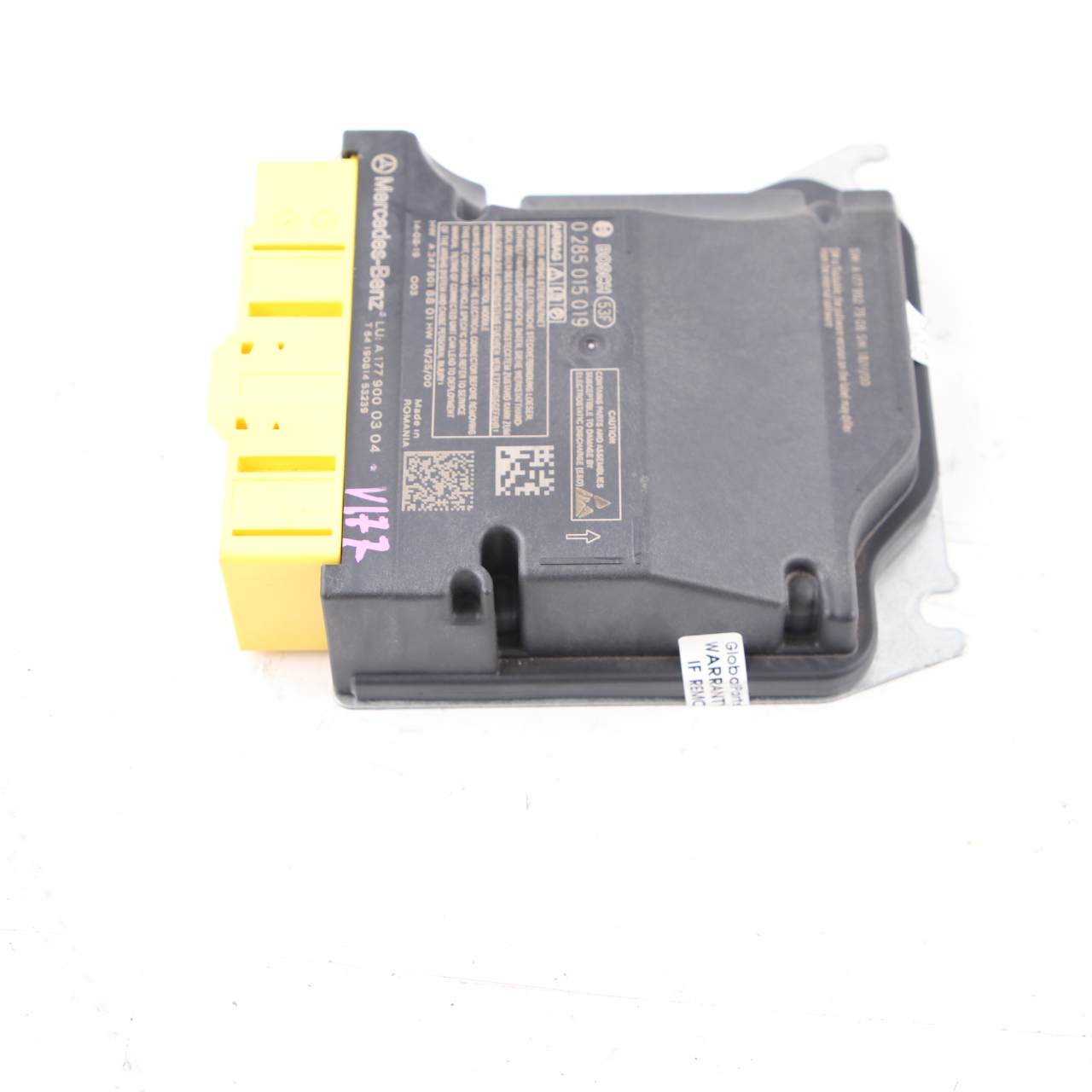 Airbag Module Mercedes V177 Air Bag SRS Control Unit ECU A1779000304