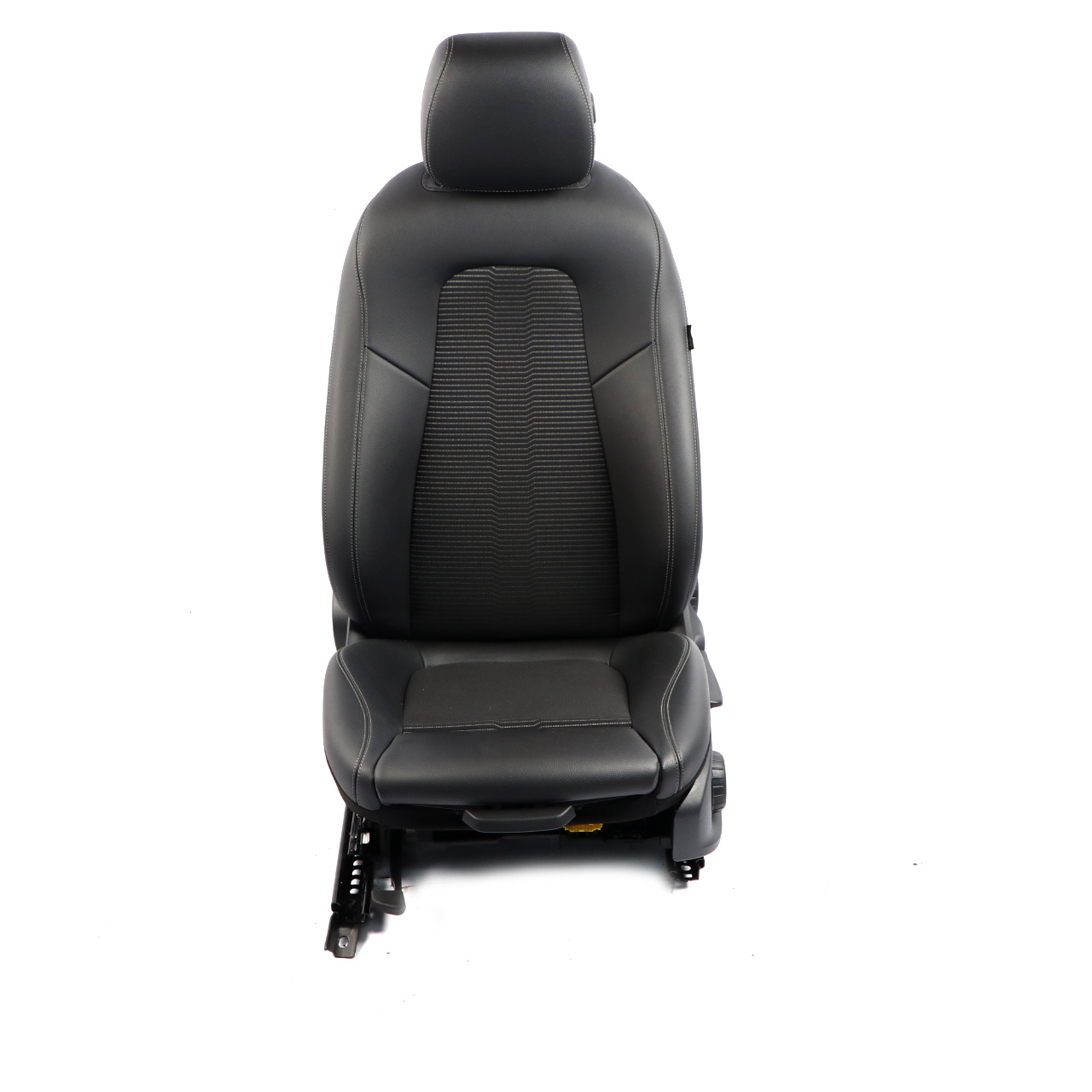 Mercedes W177 Front Seat Left N/S Fabric Black Anthracite Heated Interior