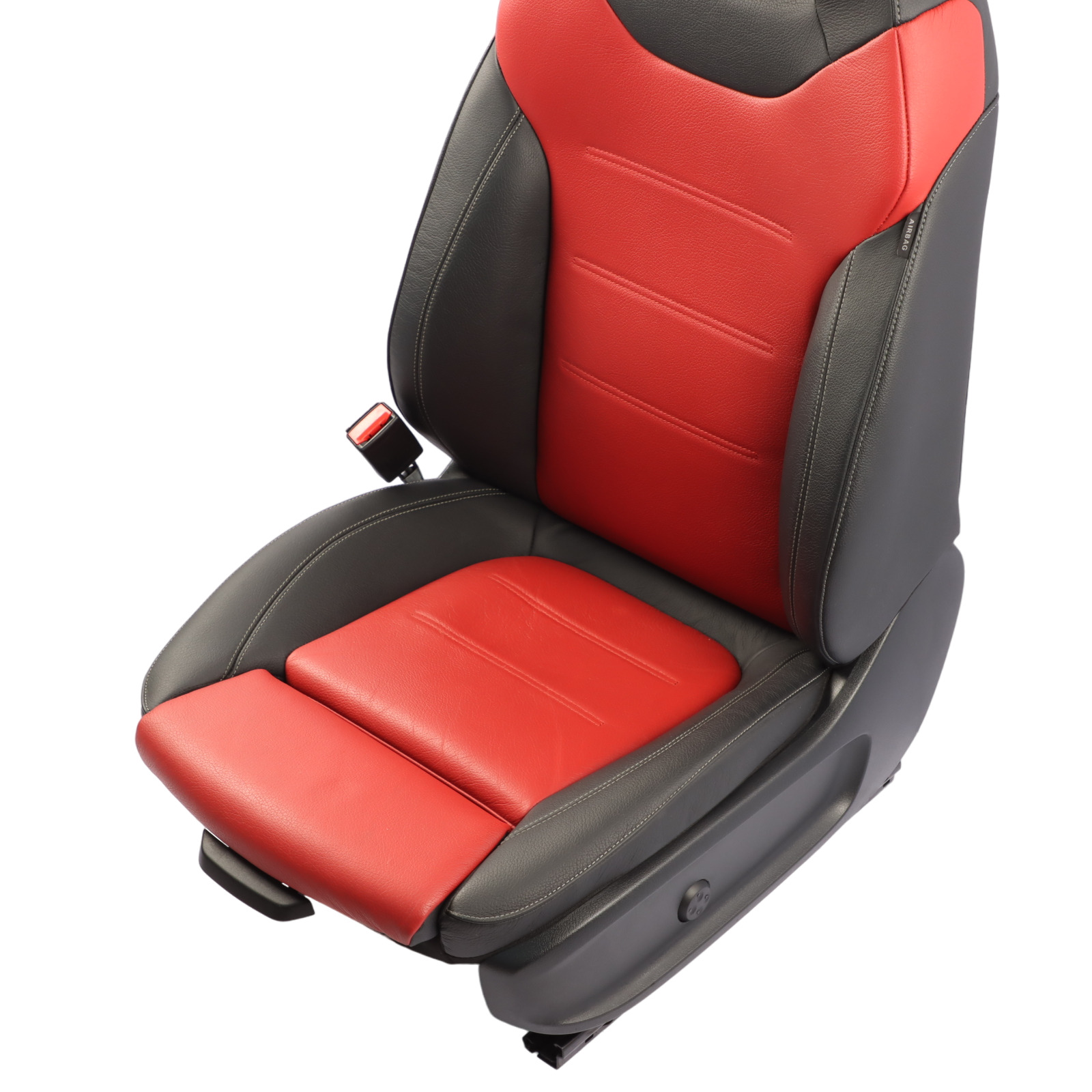 Front Seat Mercedes C118 W177 Left N/S Interior Leather Black Red