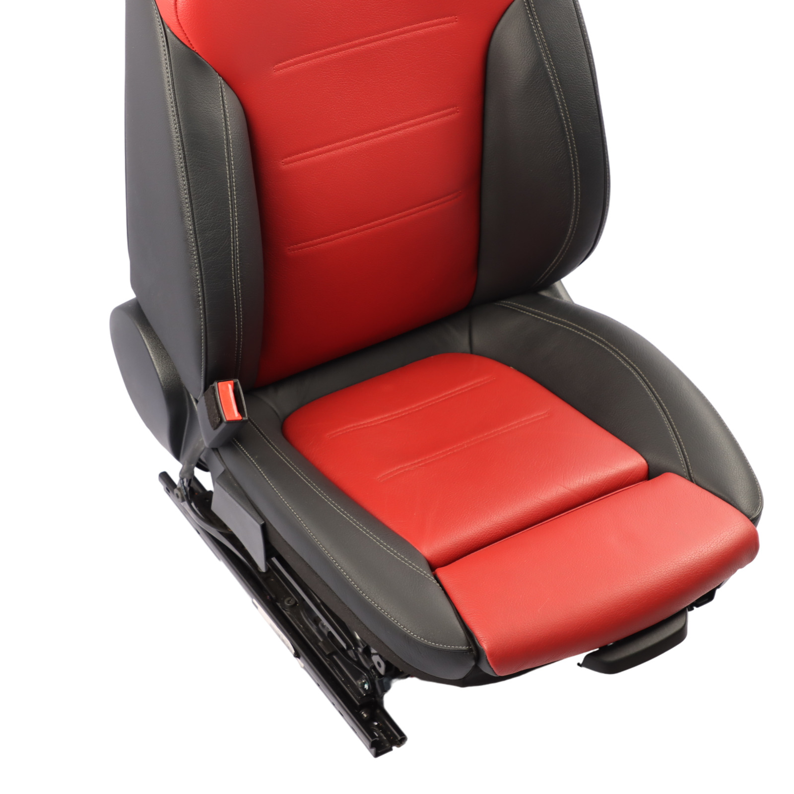 Front Seat Mercedes C118 W177 Left N/S Interior Leather Black Red