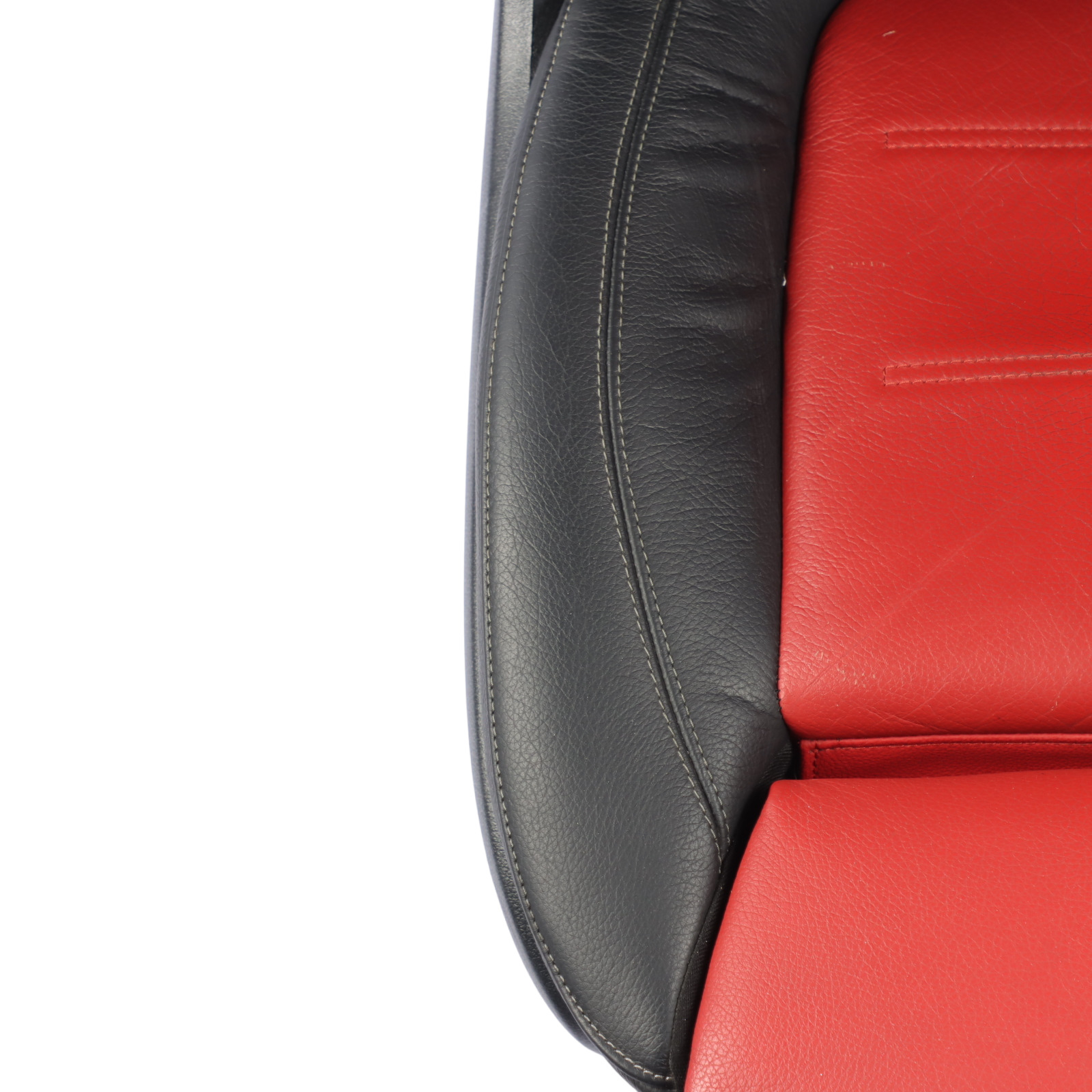 Front Seat Mercedes C118 W177 Right O/S Interior Leather Black Red