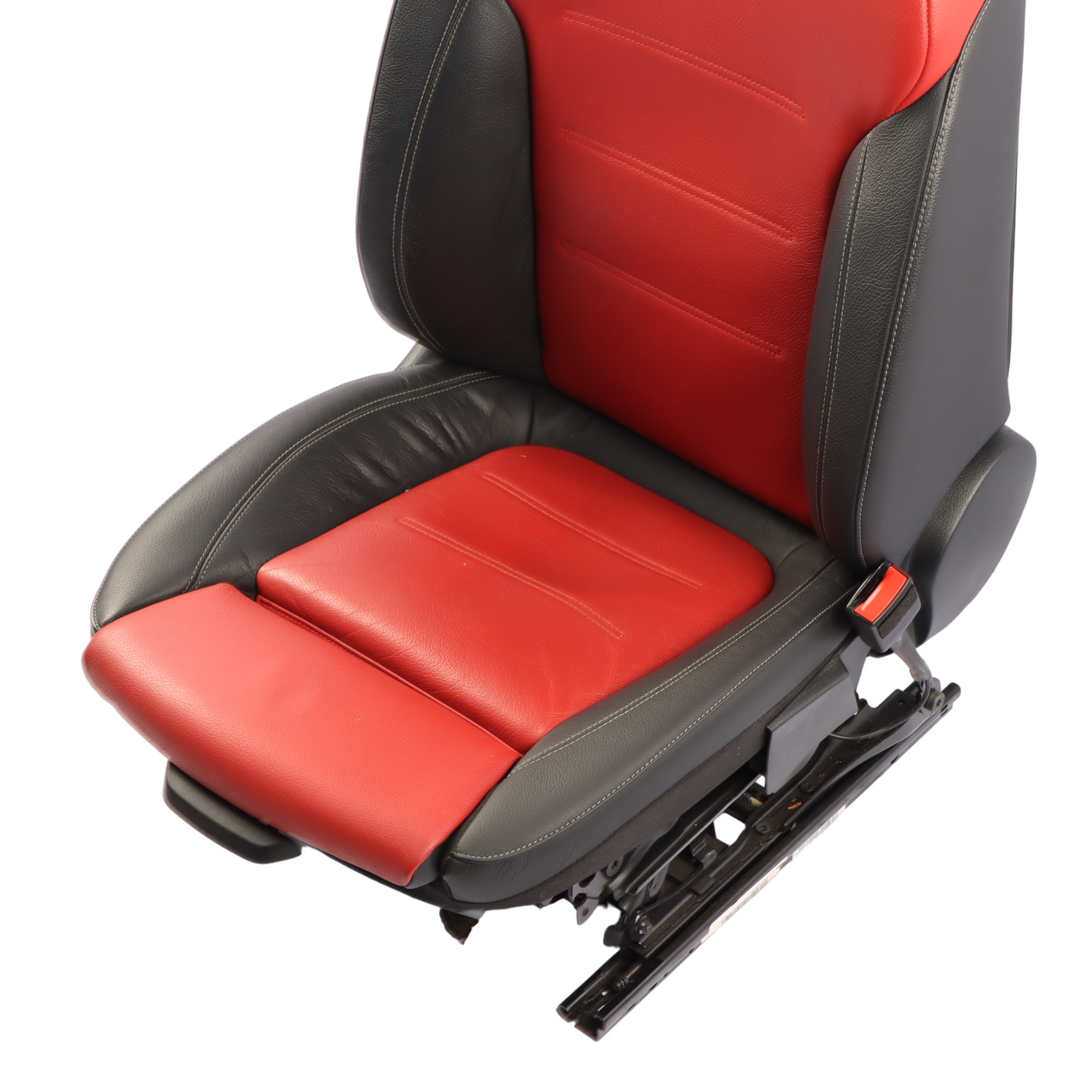 Front Seat Mercedes C118 W177 Right O/S Interior Leather Black Red