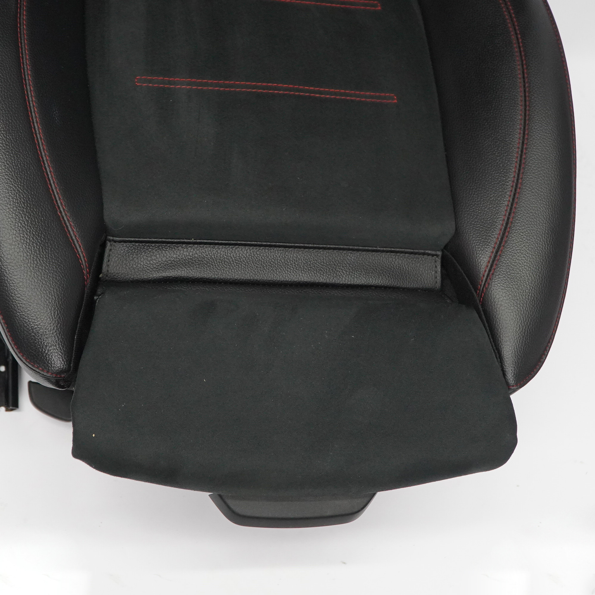 Front Seat Mercedes C118 W177 Left N/S Fabric Imitation Leather Black Red Thread