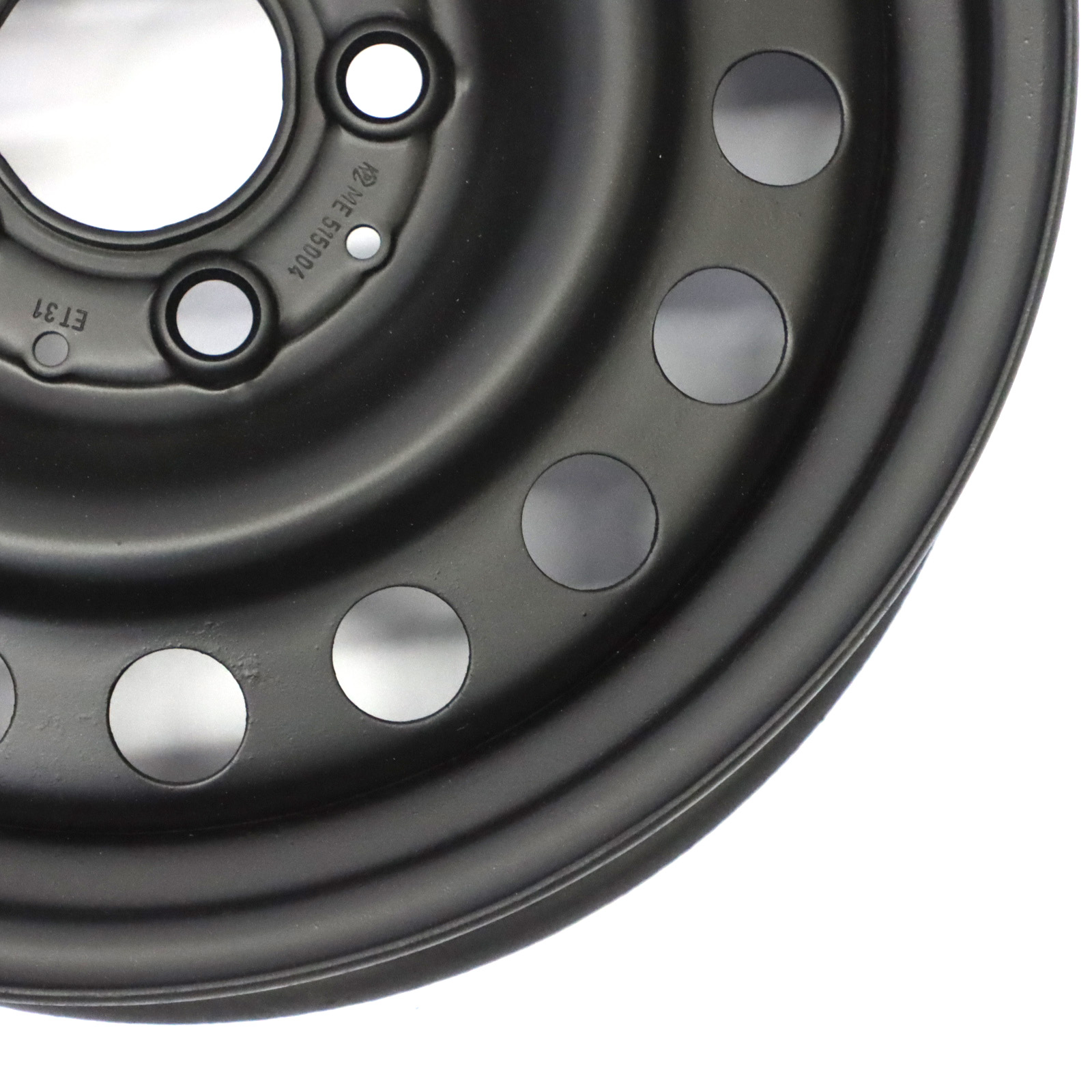 Mercedes W202 Black Steel Wheel Rim 15" 6J ET:31 A2024000002