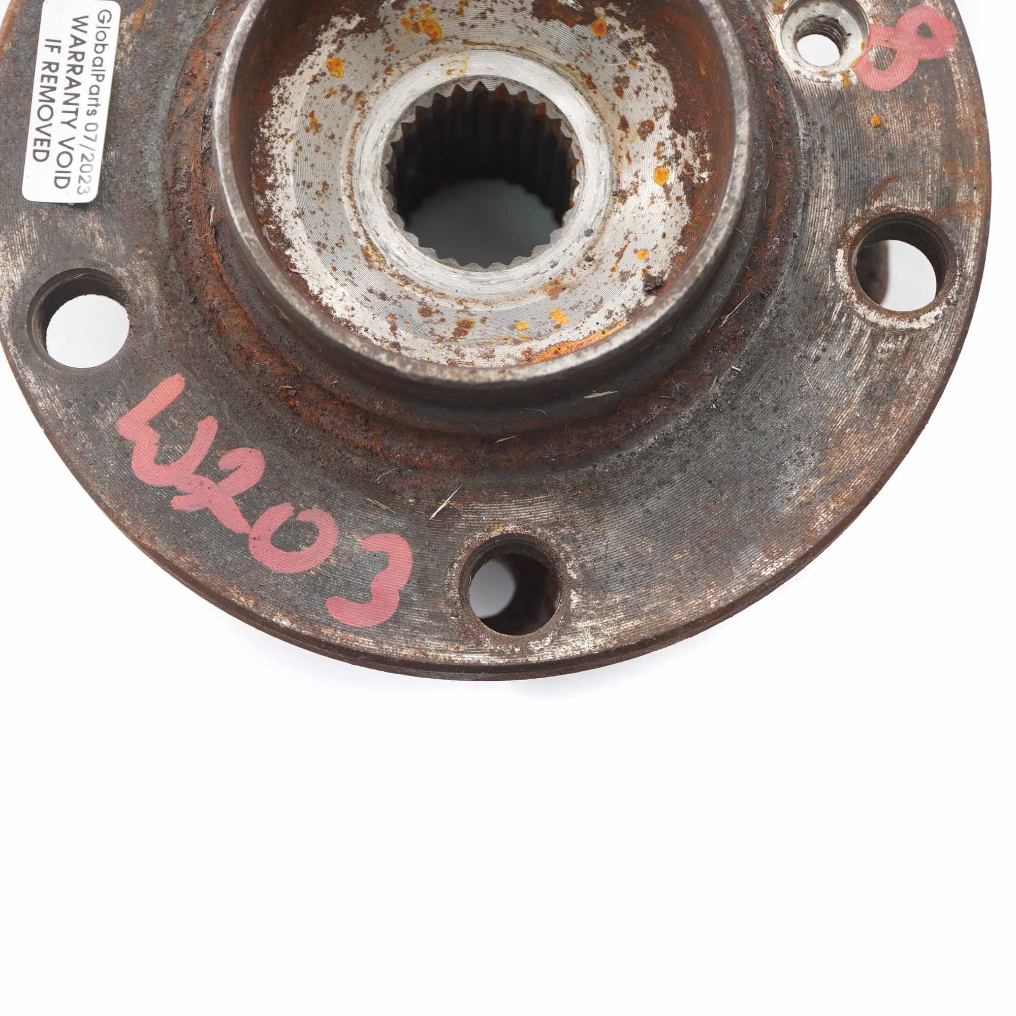 Drive Flange Hub Mercedes W203 W209 Rear Axle Wheel Hub Bearing A2033570108