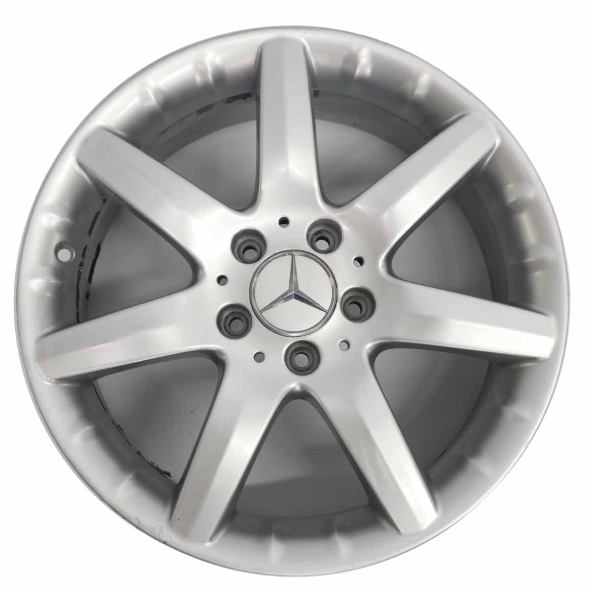 Mercedes W203 Silver Alloy Wheel Rim 7 Spoke 17" ET:37 7,5J A2034011802