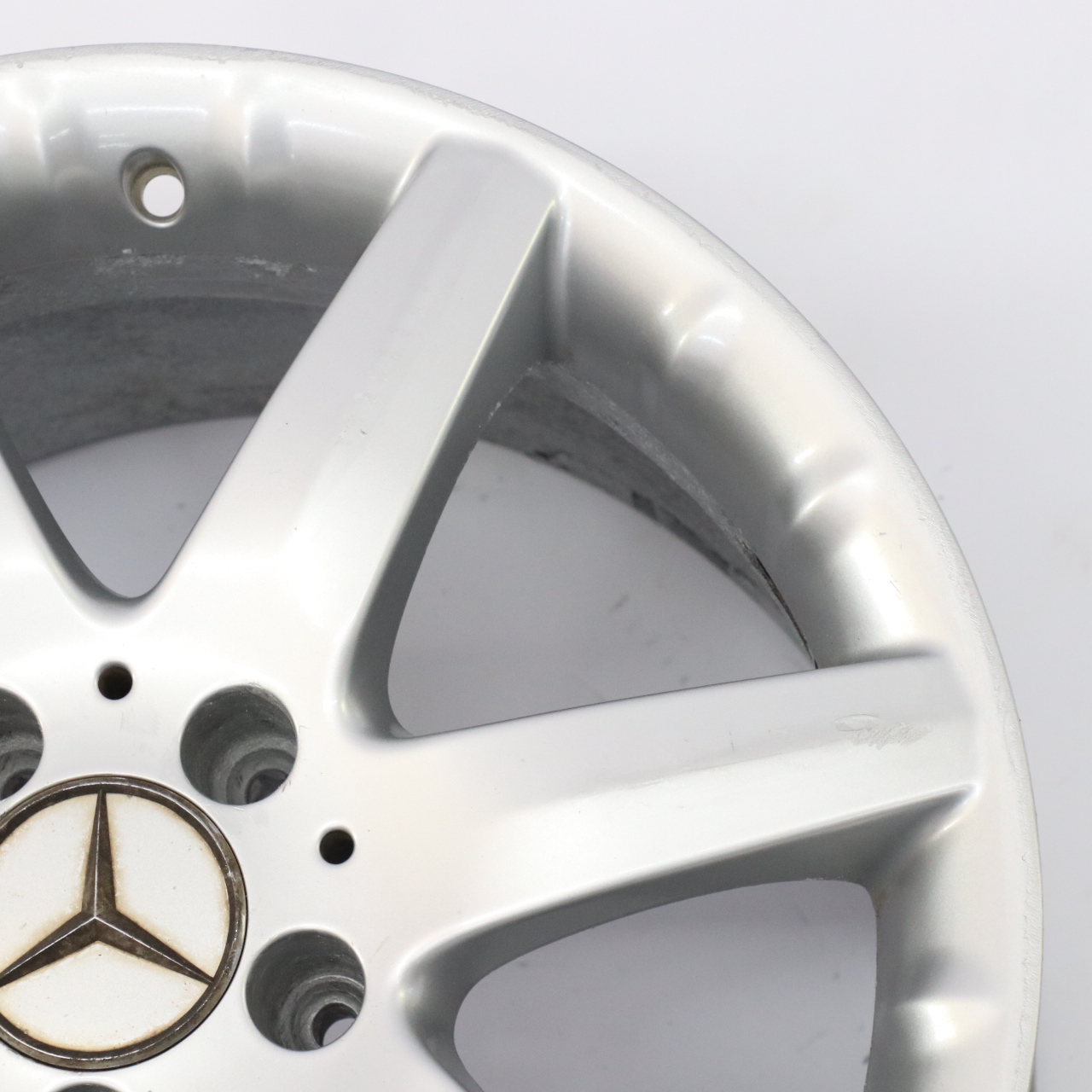 Mercedes CL203 7-Spoke Rear Alloy Wheel Rim 17" 8,5J ET:34 A2034012402