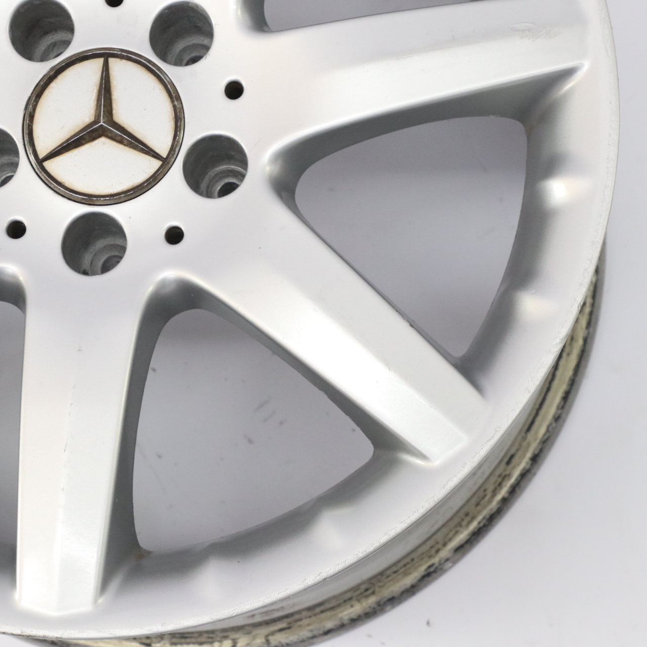 Mercedes CL203 7-Spoke Rear Alloy Wheel Rim 17" 8,5J ET:34 A2034012402