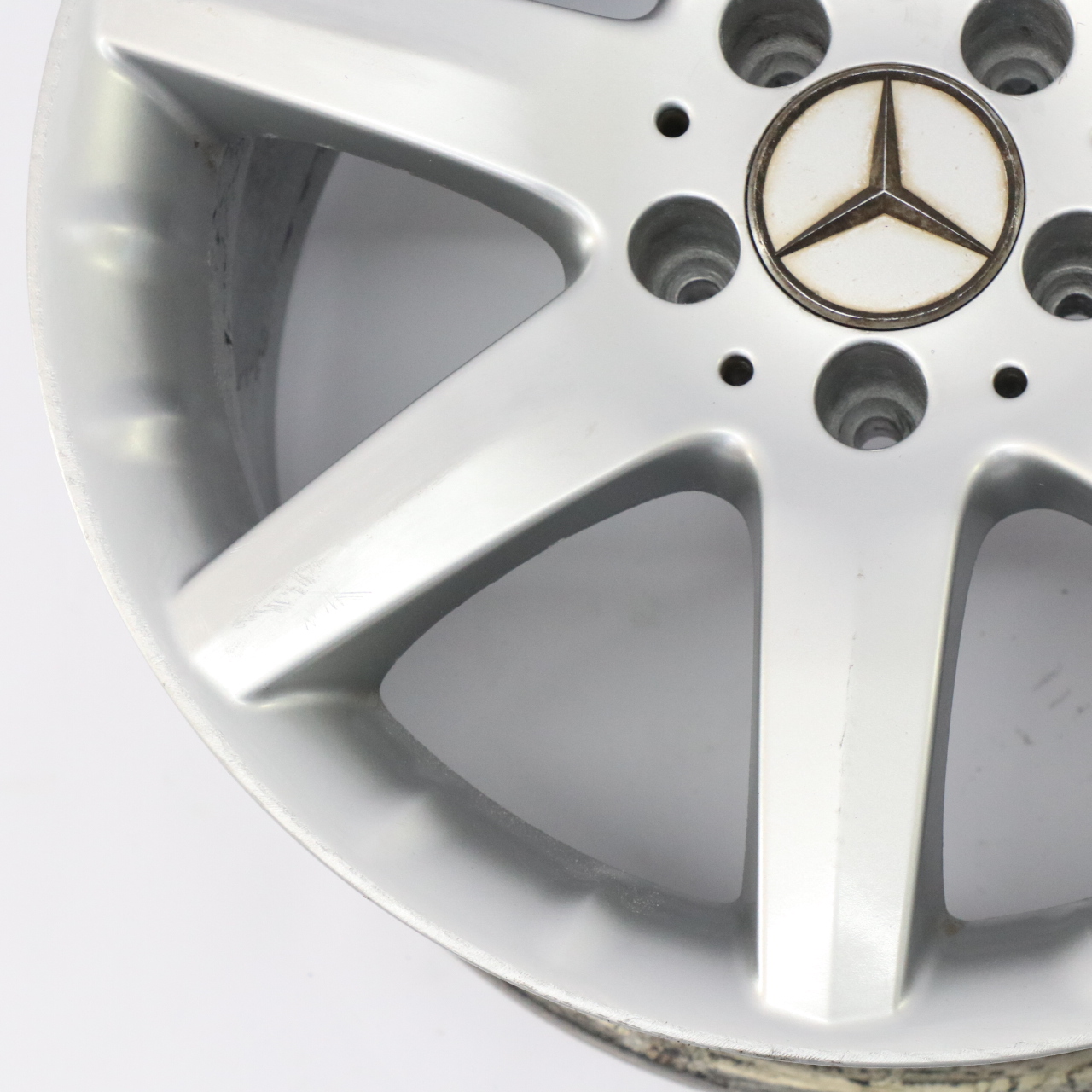 Mercedes CL203 7-Spoke Rear Alloy Wheel Rim 17" 8,5J ET:34 A2034012402