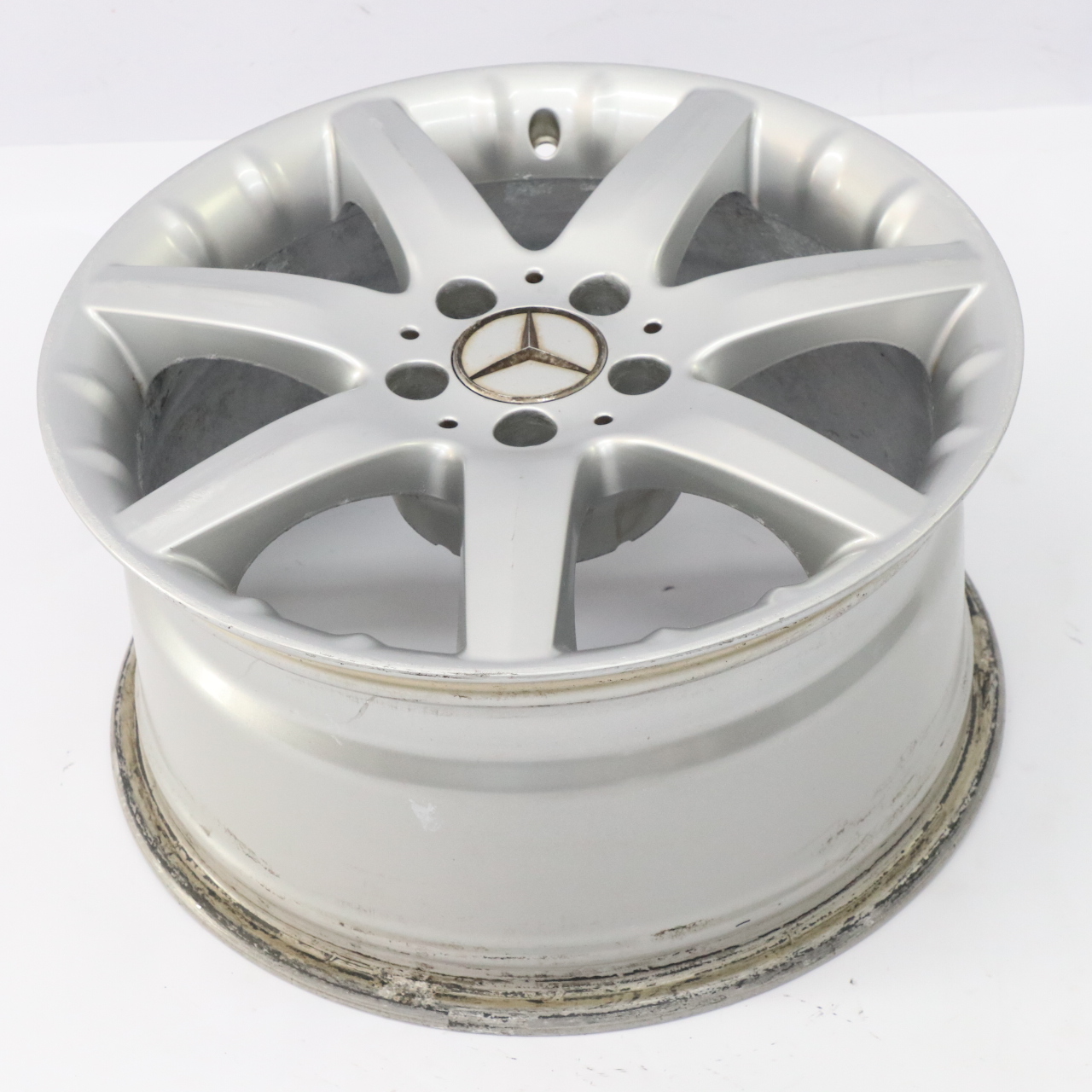 Mercedes CL203 7-Spoke Rear Alloy Wheel Rim 17" 8,5J ET:34 A2034012402