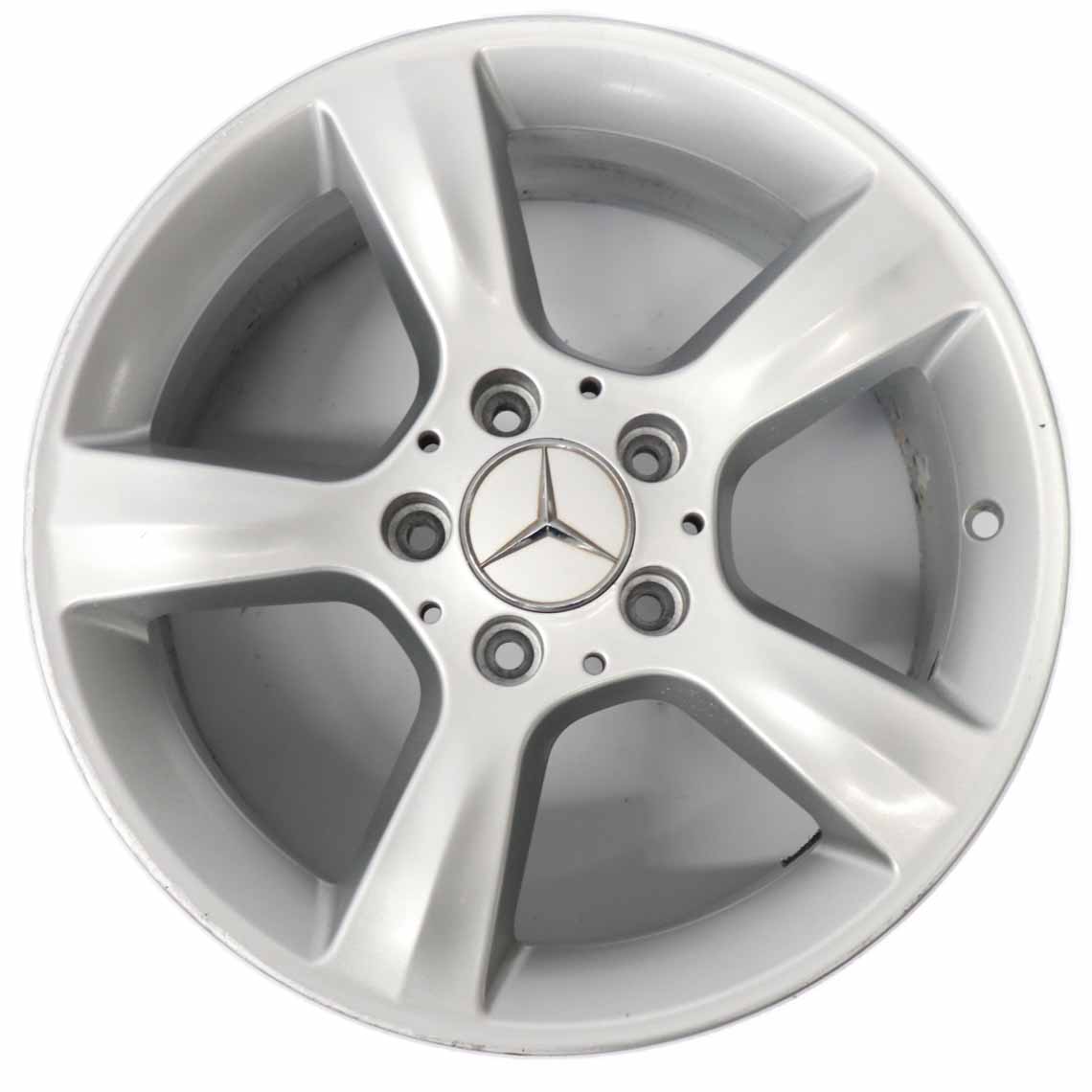 Mercedes W203 Silver Alloy Wheel Rim 5 Spoke 16" ET:32 8J A2034013102