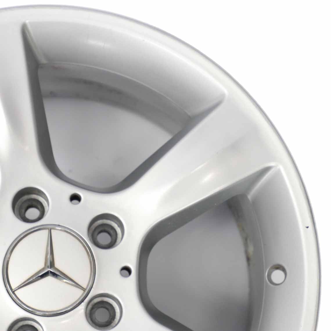 Mercedes W203 Silver Alloy Wheel Rim 5 Spoke 16" ET:32 8J A2034013102