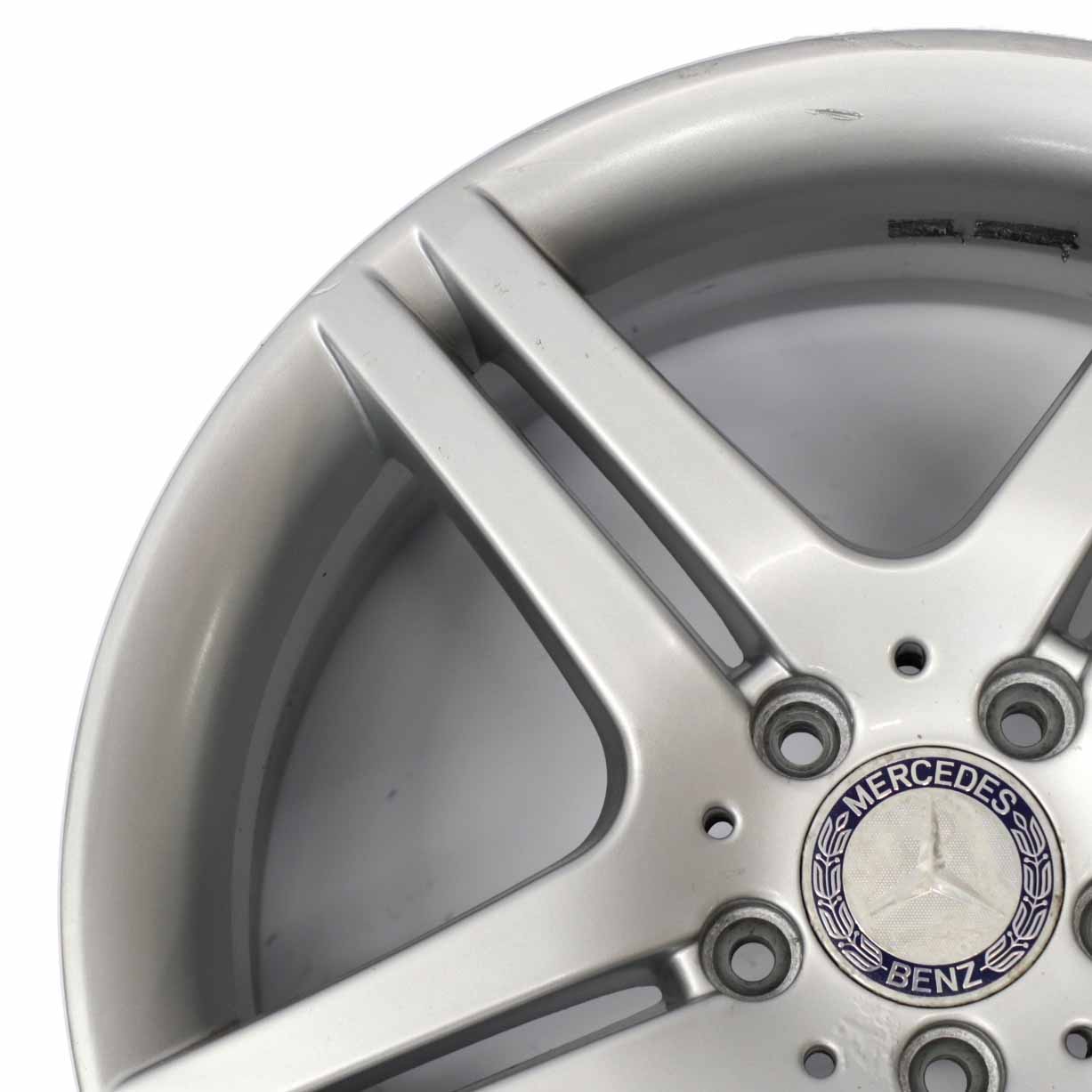 Mercedes W203 Silver 5-Double Spoke 18" ET:36 7,5J A2034015502