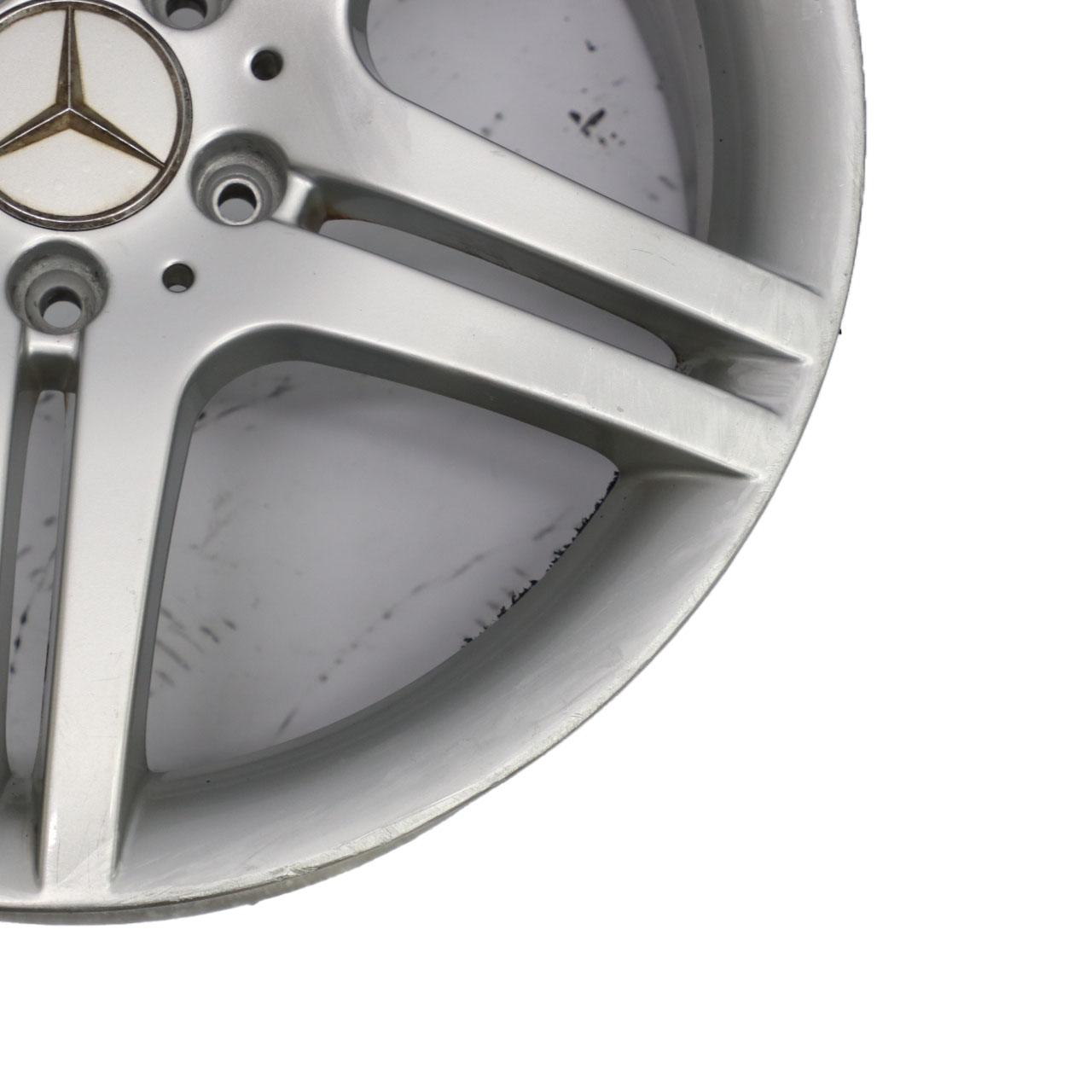 Mercedes W203 Silver 5-Double Spoke 18" ET:36 7,5J A2034015502