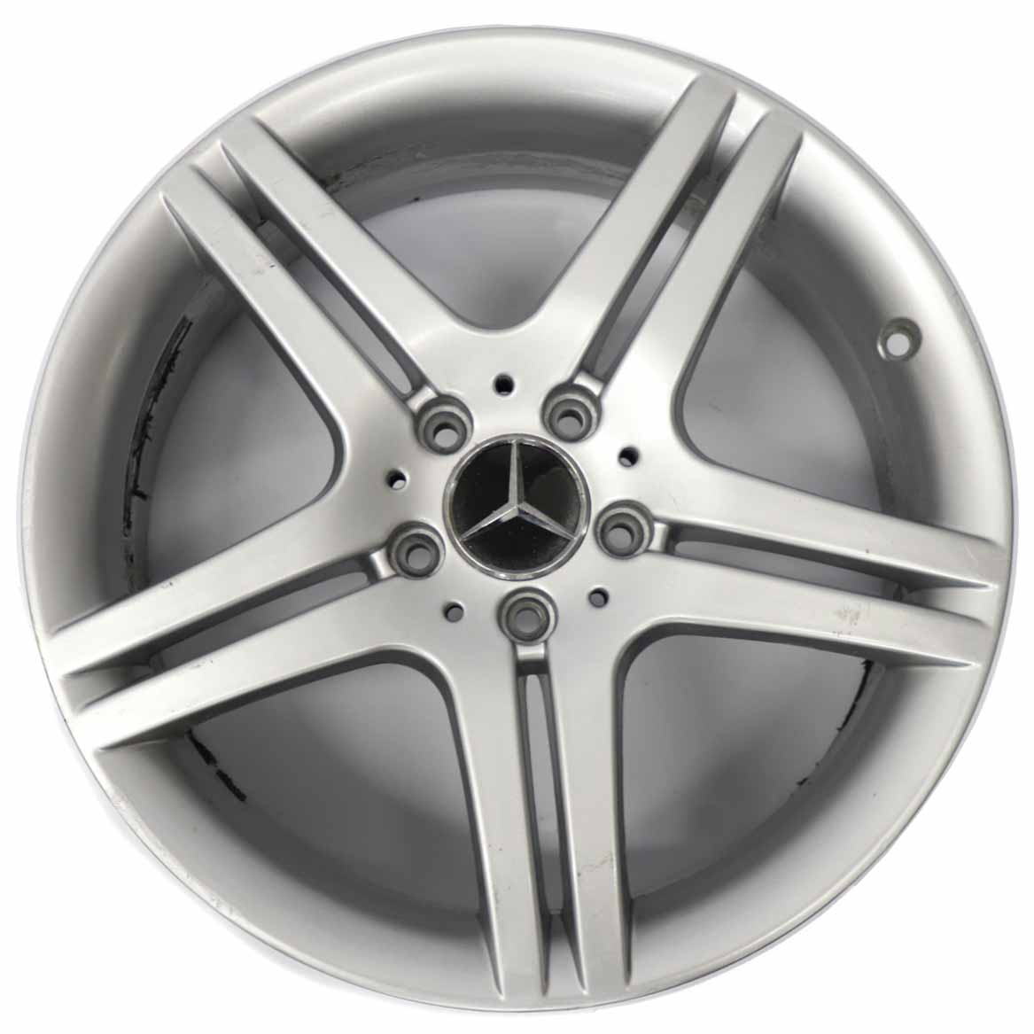 Mercedes W203 Silver 5-Double Spoke 18" ET:36 7,5J A2034015502