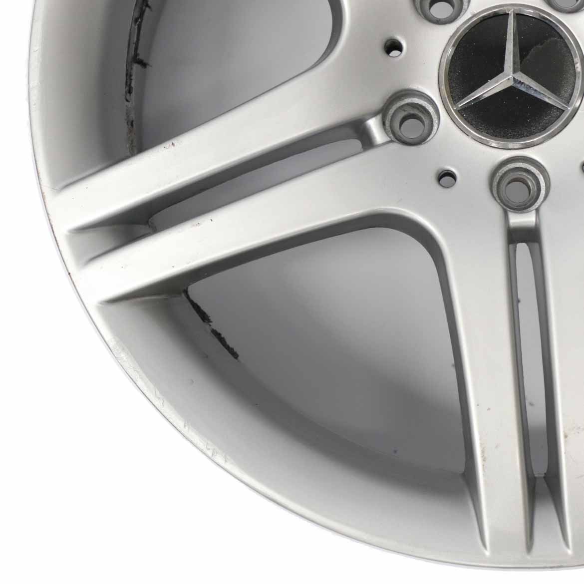 Mercedes W203 Silver 5-Double Spoke 18" ET:36 7,5J A2034015502