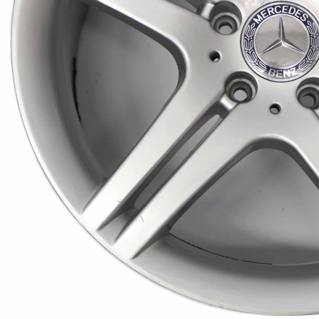 Mercedes W203 Silver 5-Double Spoke 18" ET:30 8,5J A2034015602