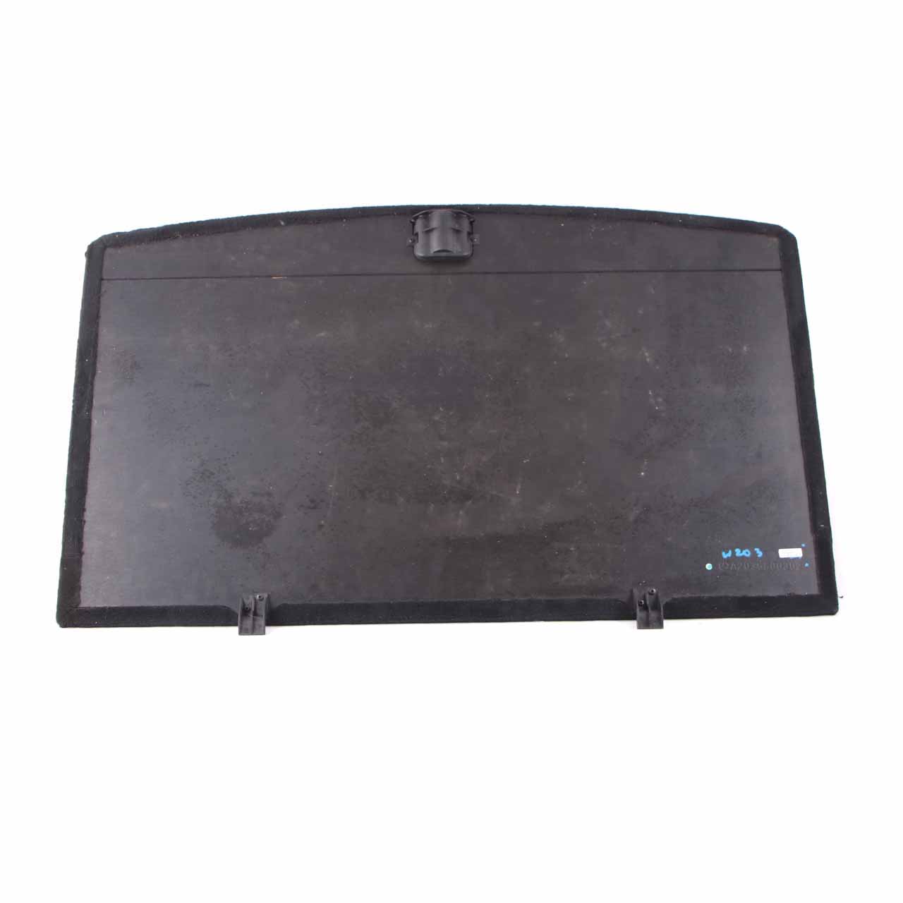 Tapis de panneau arrière de plancher de coffre Mercedes S203 noir A2036800302