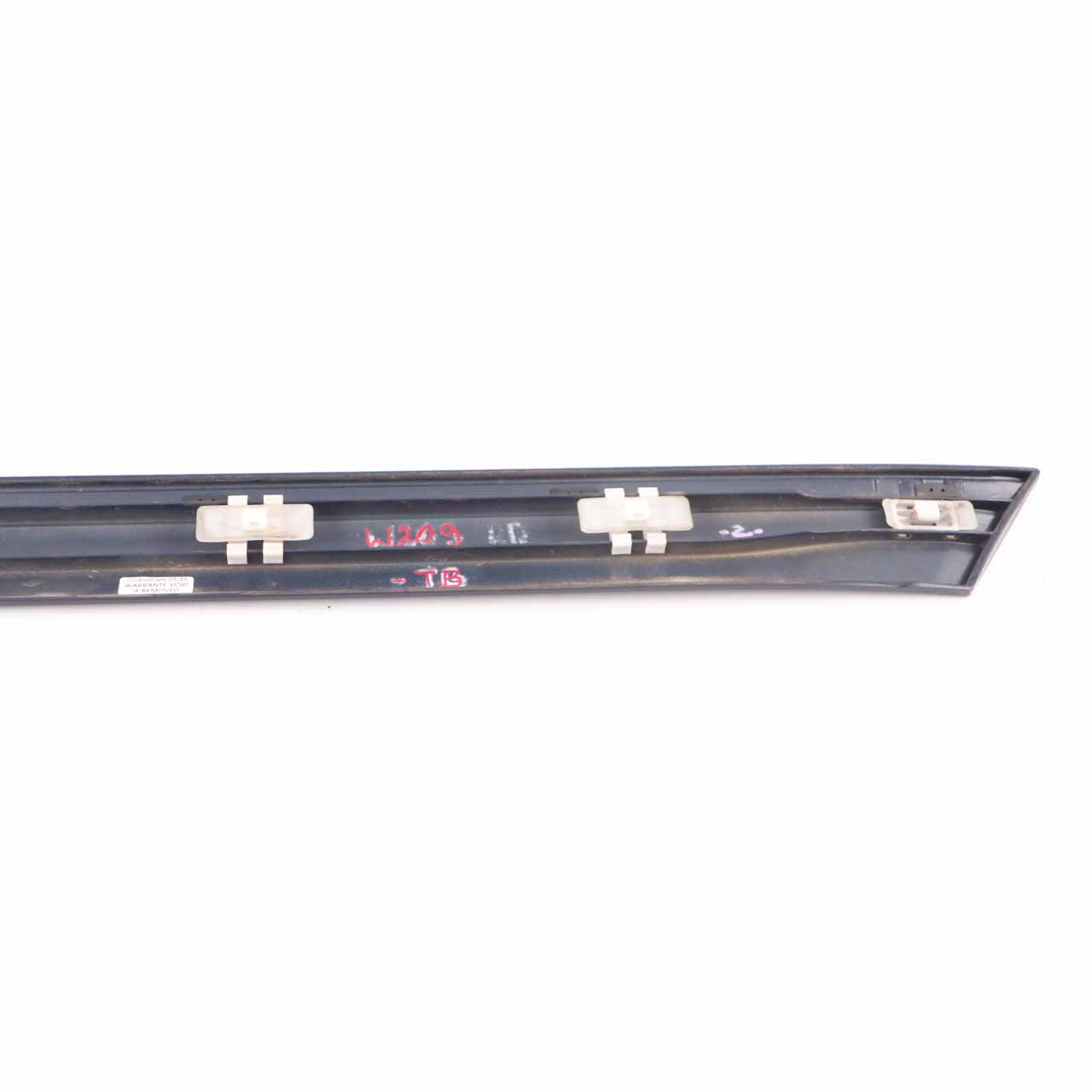 Mercedes W203 Door Moulding Rear Right O/S Trim Strip Tanzanite Blue - 359