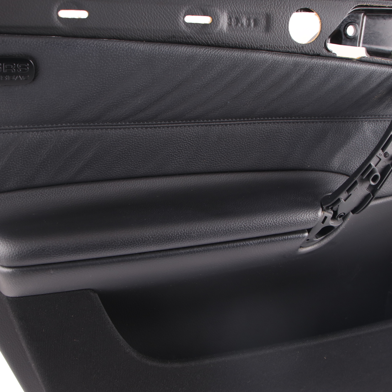 Mercedes W203 Door Card Front Left N/S Door Trim Panel Lining Leather Black