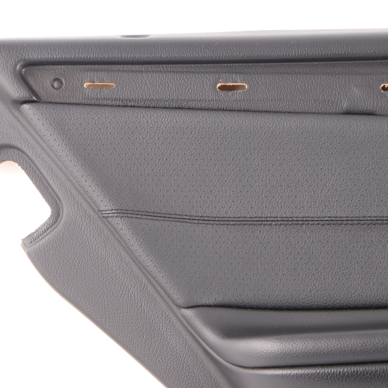 Mercedes W203 Door Card Rear Left N/S Trim Panel Imitation Leather Black