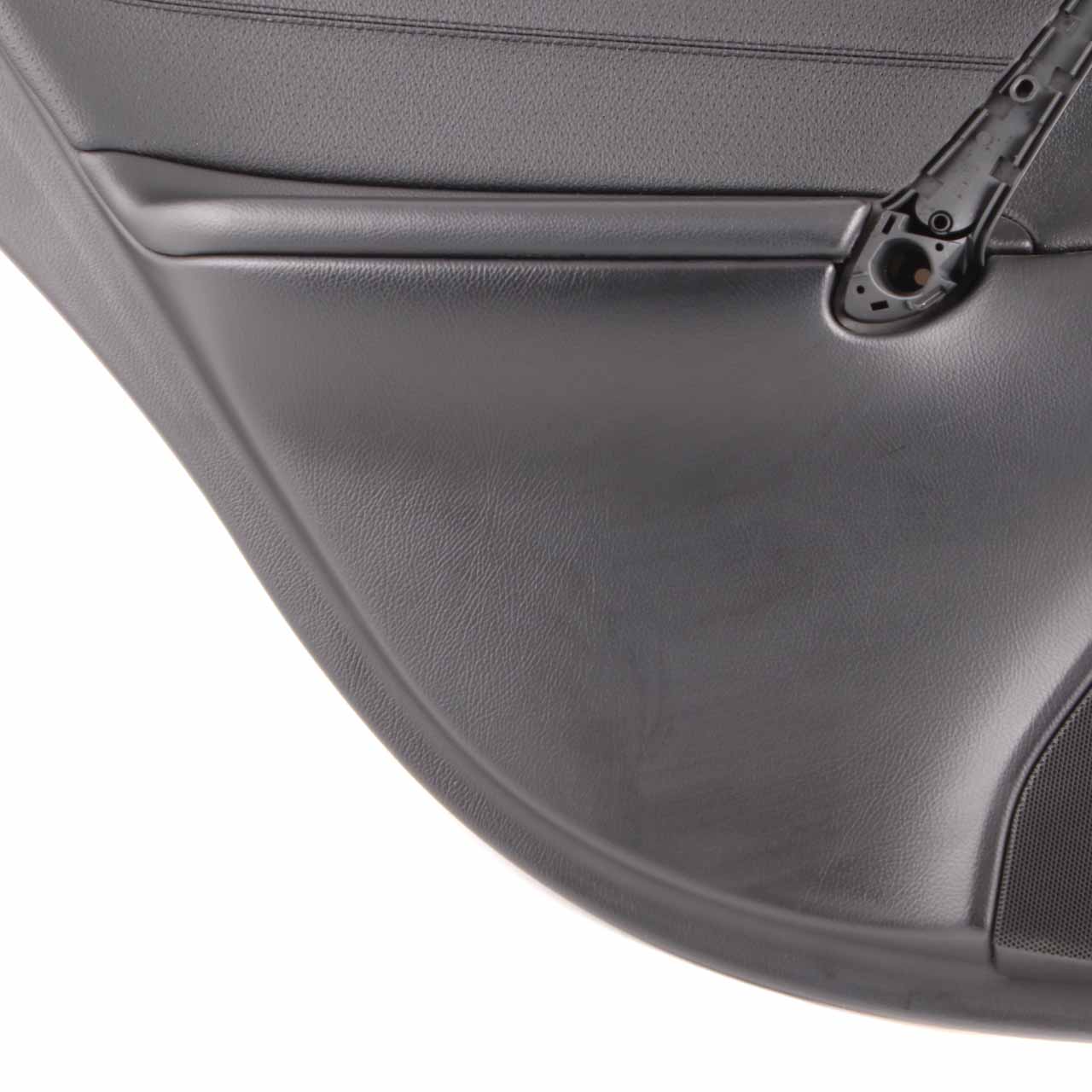 Mercedes W203 Door Card Rear Left N/S Trim Panel Imitation Leather Black