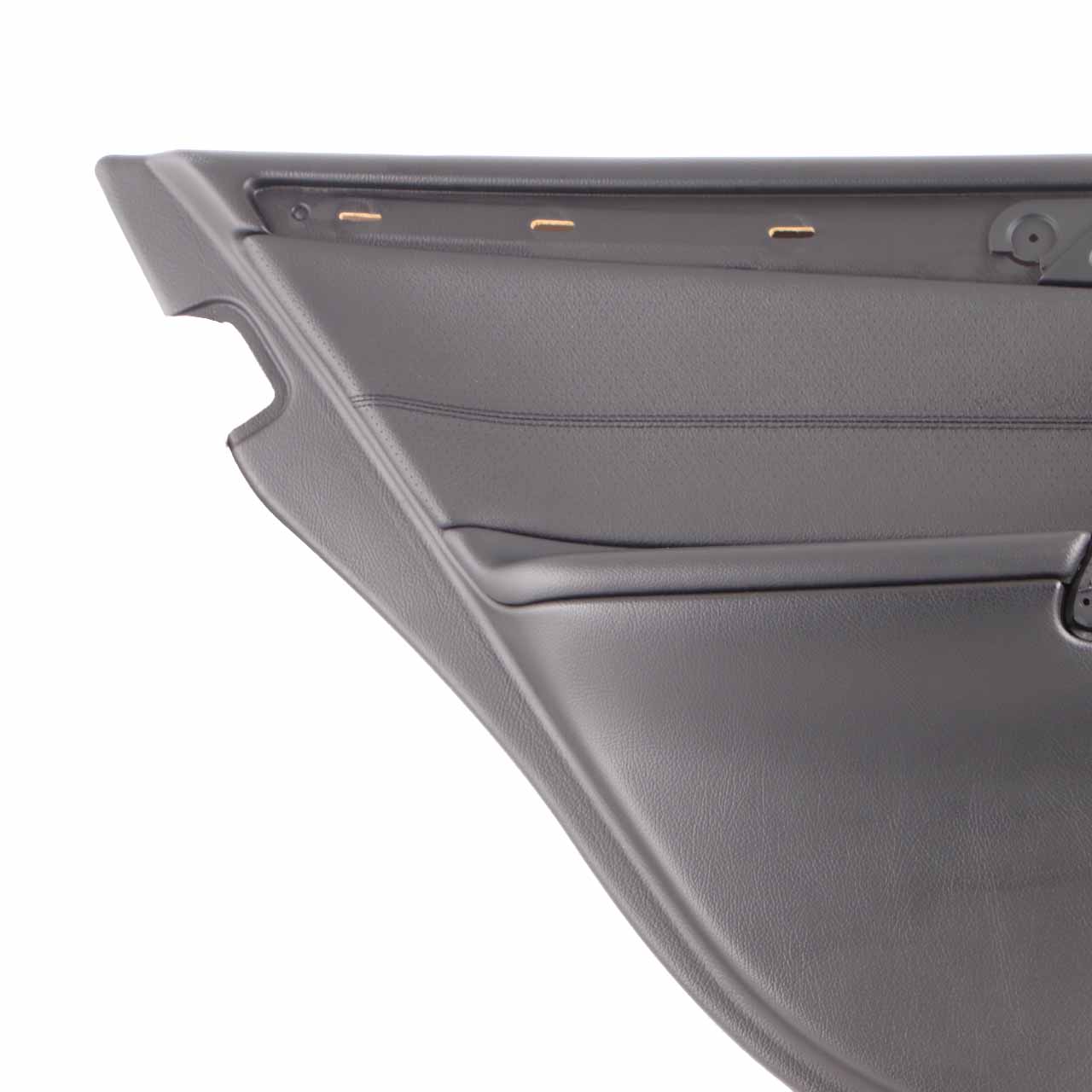 Mercedes W203 Door Card Rear Left N/S Trim Panel Imitation Leather Black